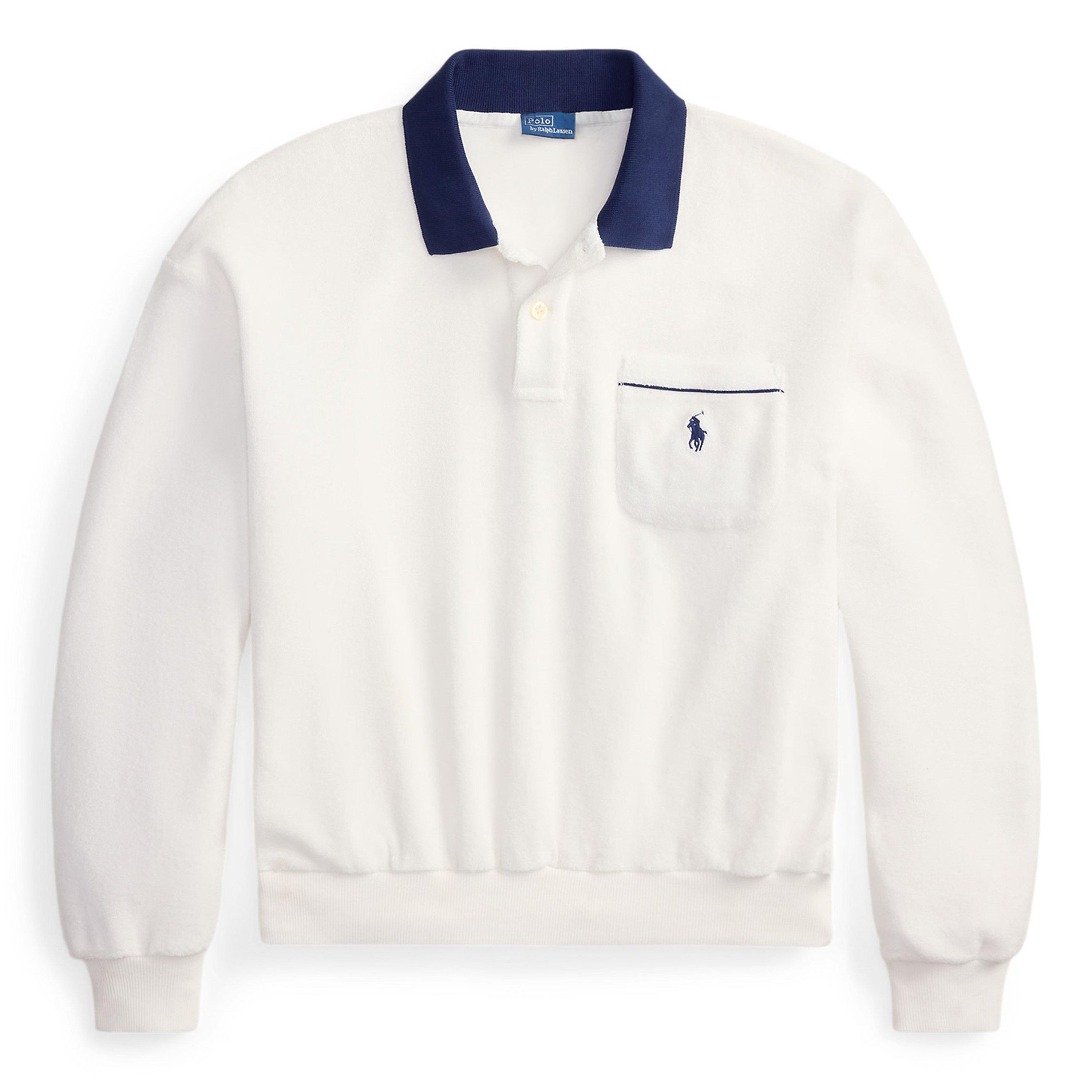 Polo Ralph Lauren Women's Long Sleeve Shirt - White - 14 (L)