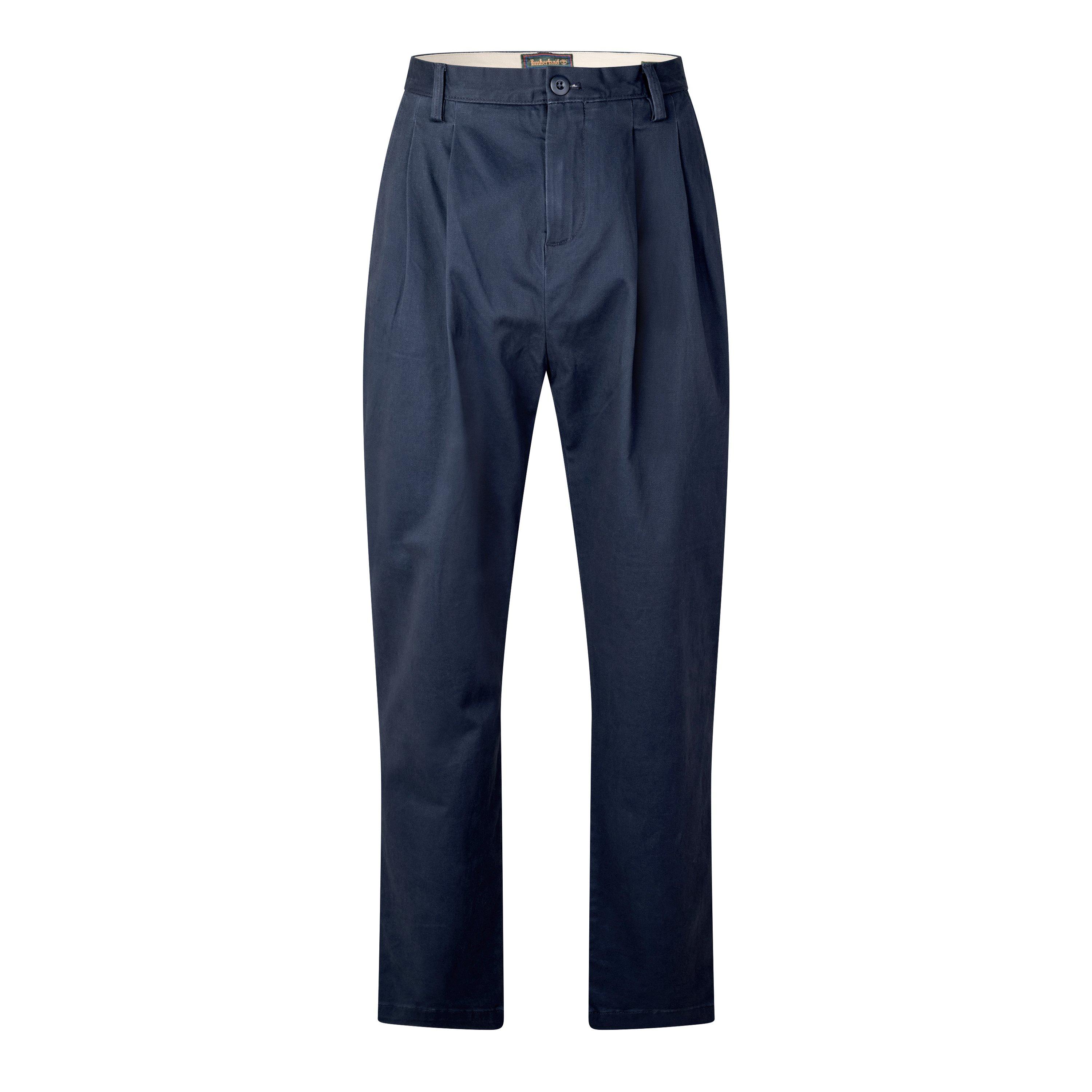 Twill Plead Trouser Mens