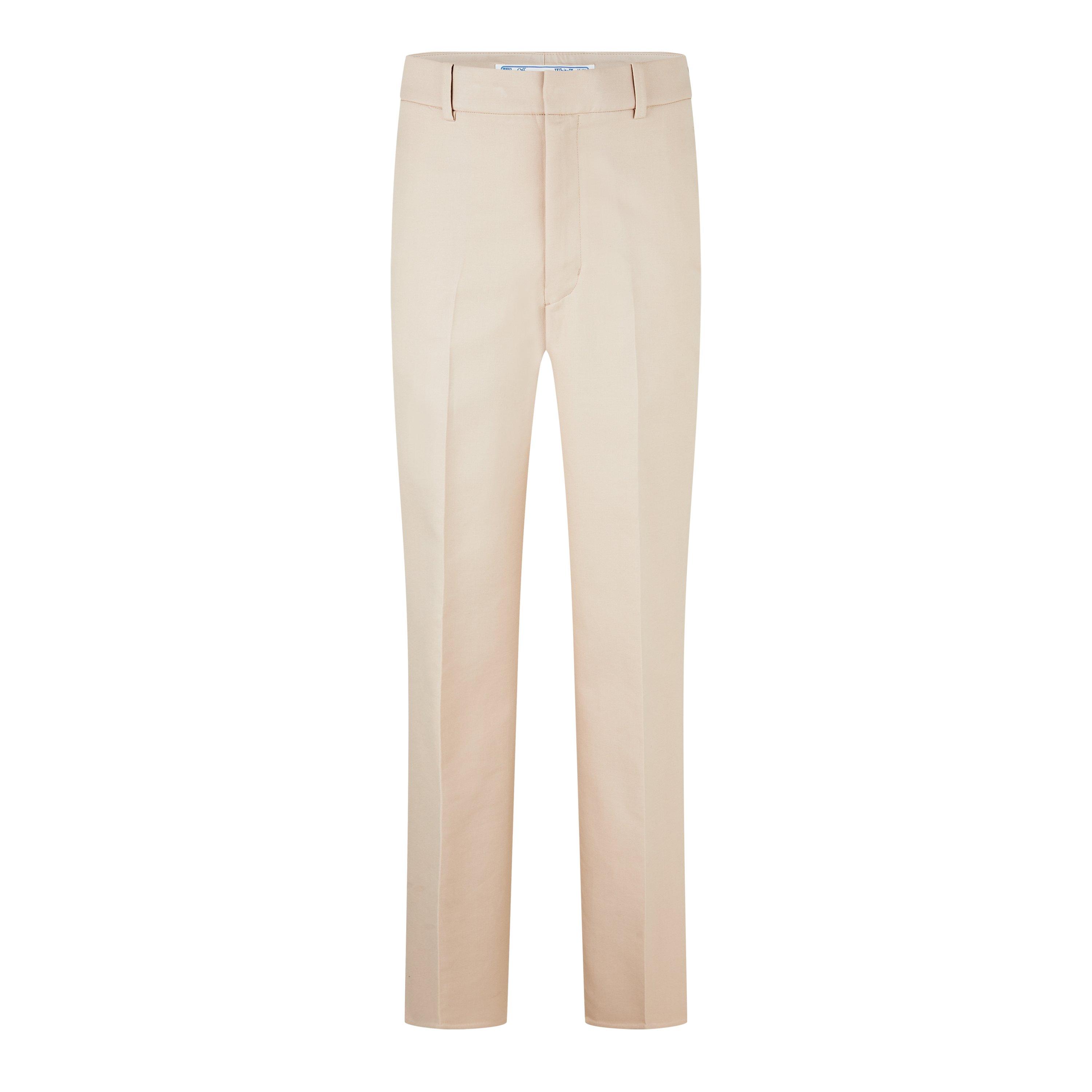 Off White Men's High-Waisted Tailored Trousers