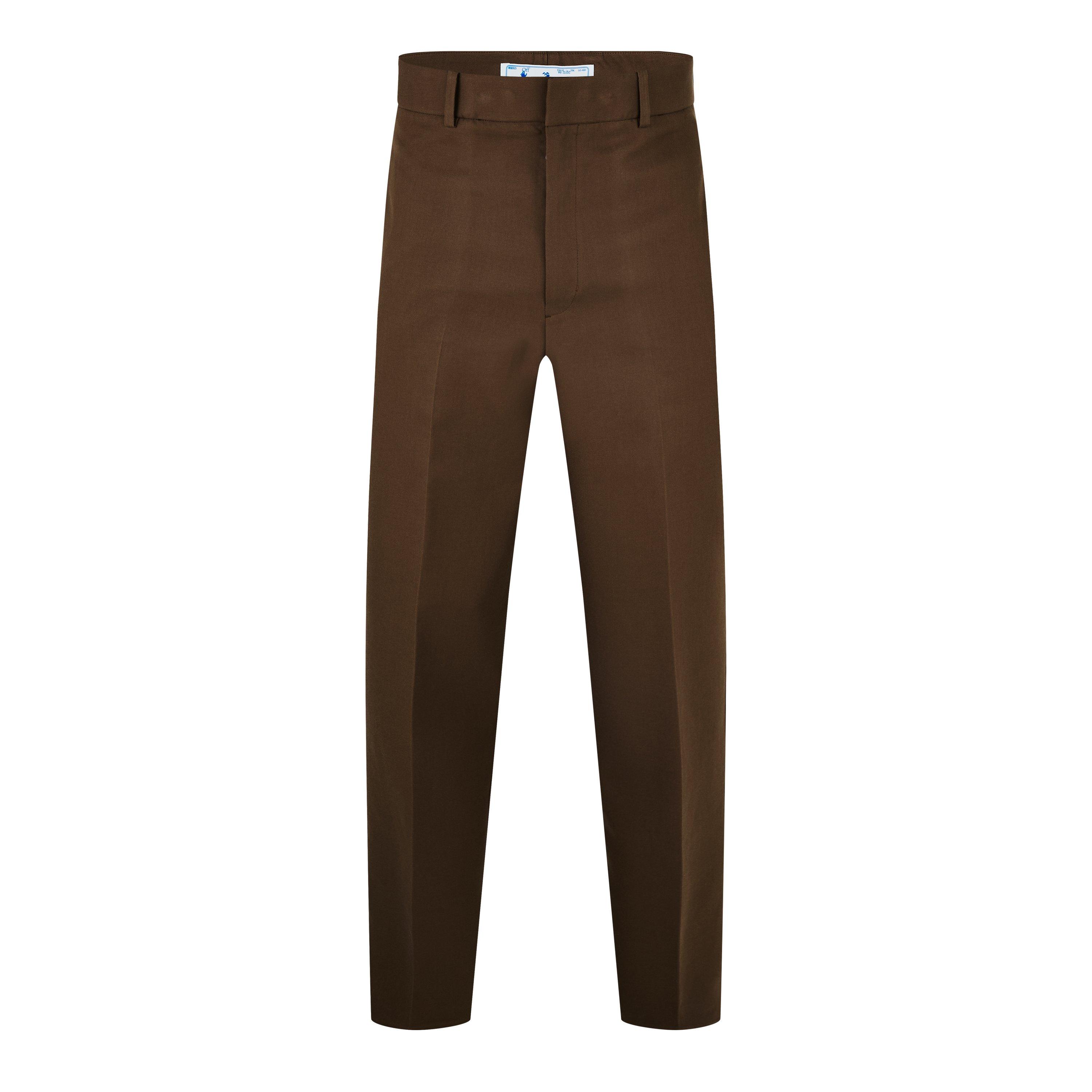 Men's High-Waisted Tailored Trousers