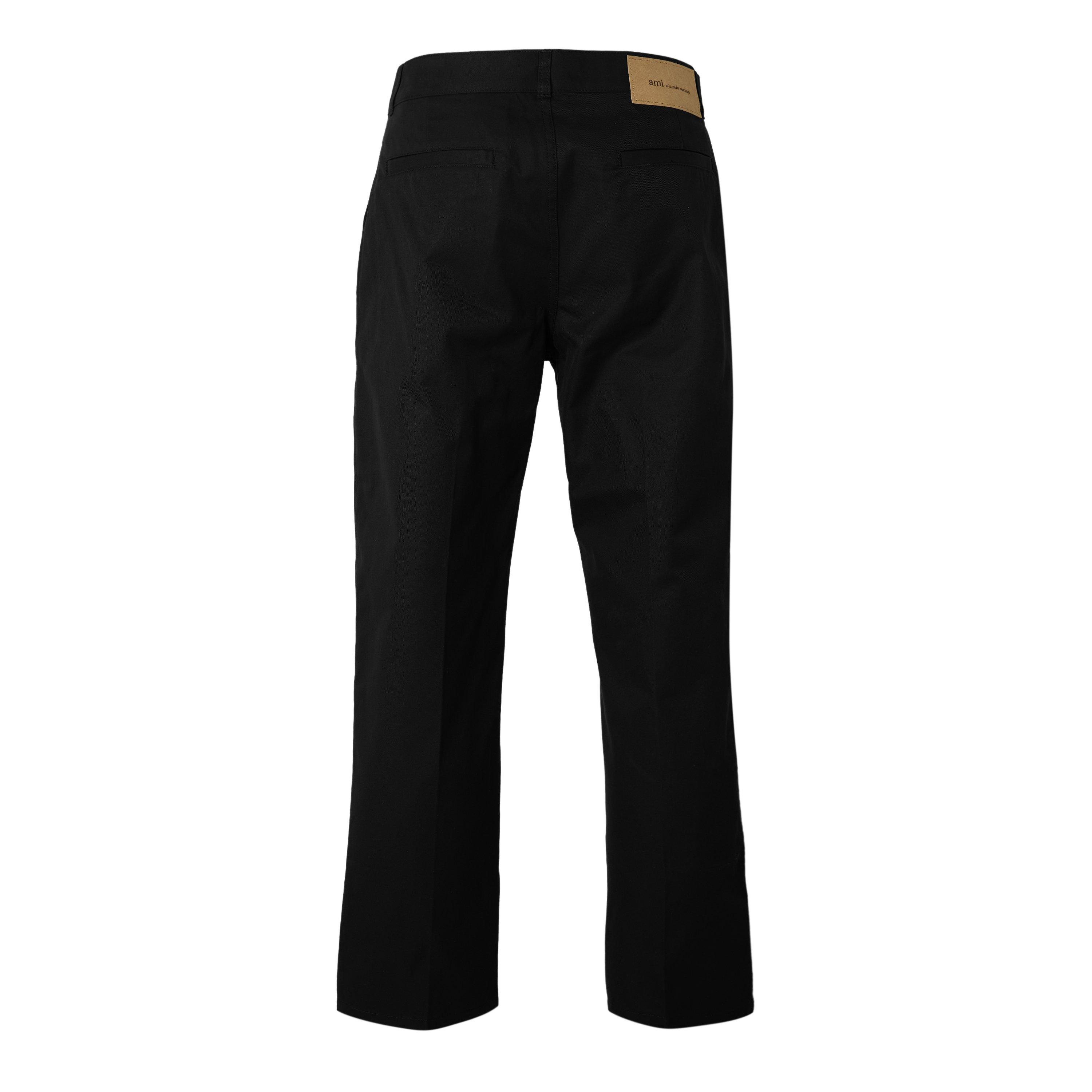 Black - Ami Paris - Ami Parisian Trouser Sn63 - 2