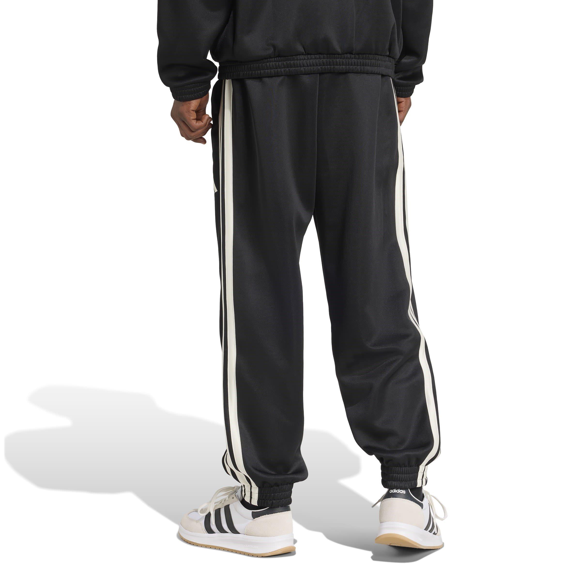 Black/Off White - adidas - Stadium Closed Hem Tracksuit Joggers - 3