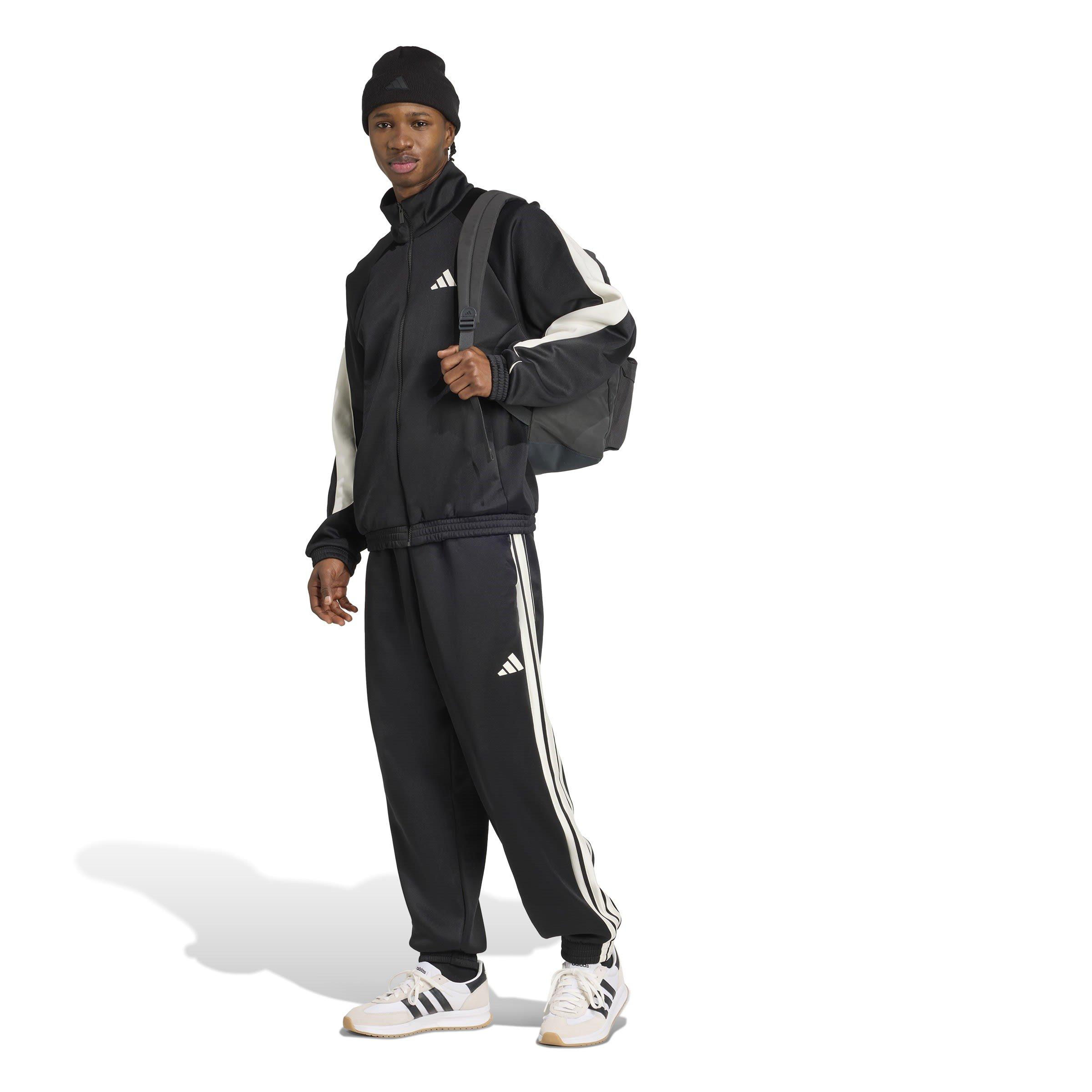 Black/Off White - adidas - Stadium Closed Hem Tracksuit Joggers - 6