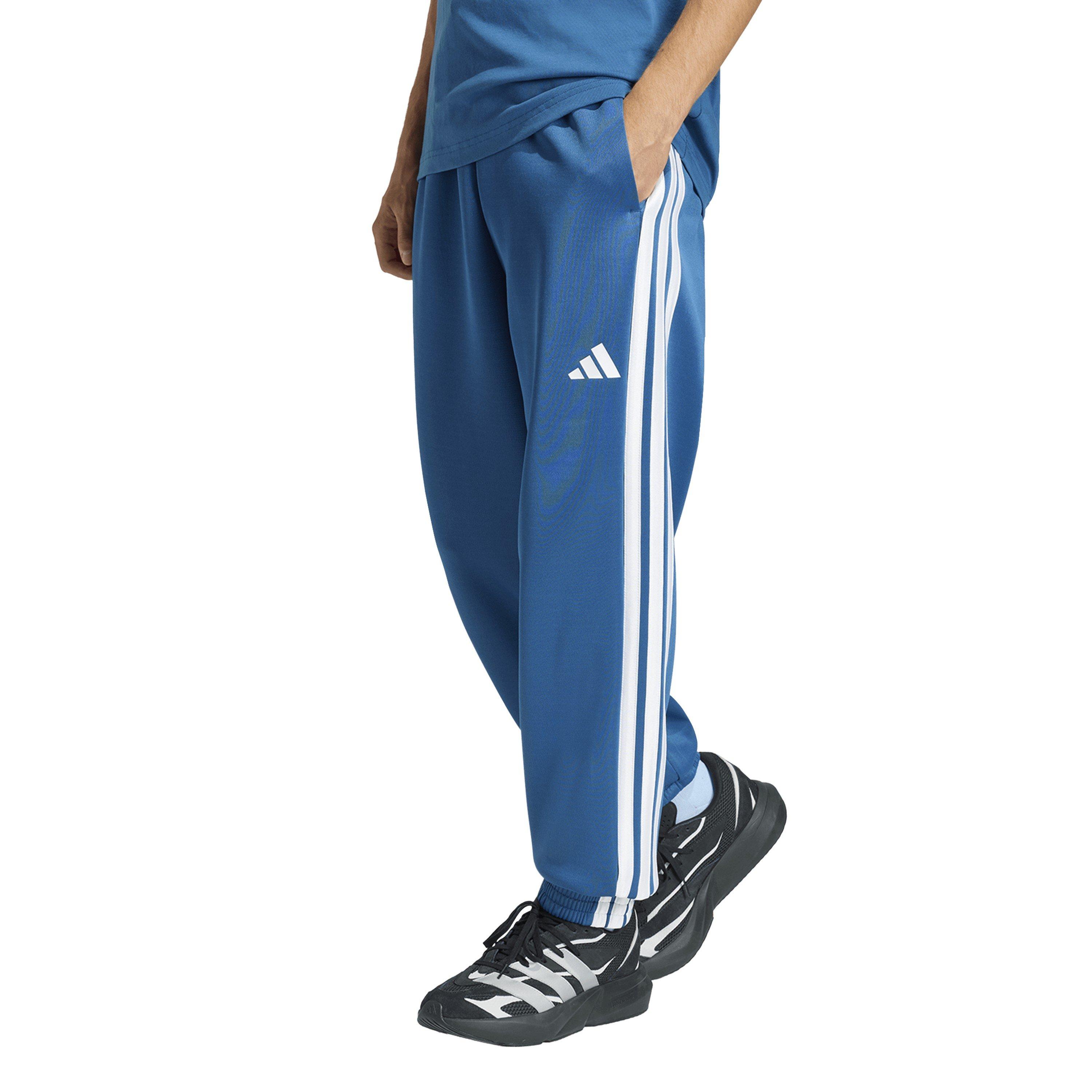 Dusk Petrol/Wht - adidas - Men's Stadium Closed Hem Tracksuit Joggers - 2