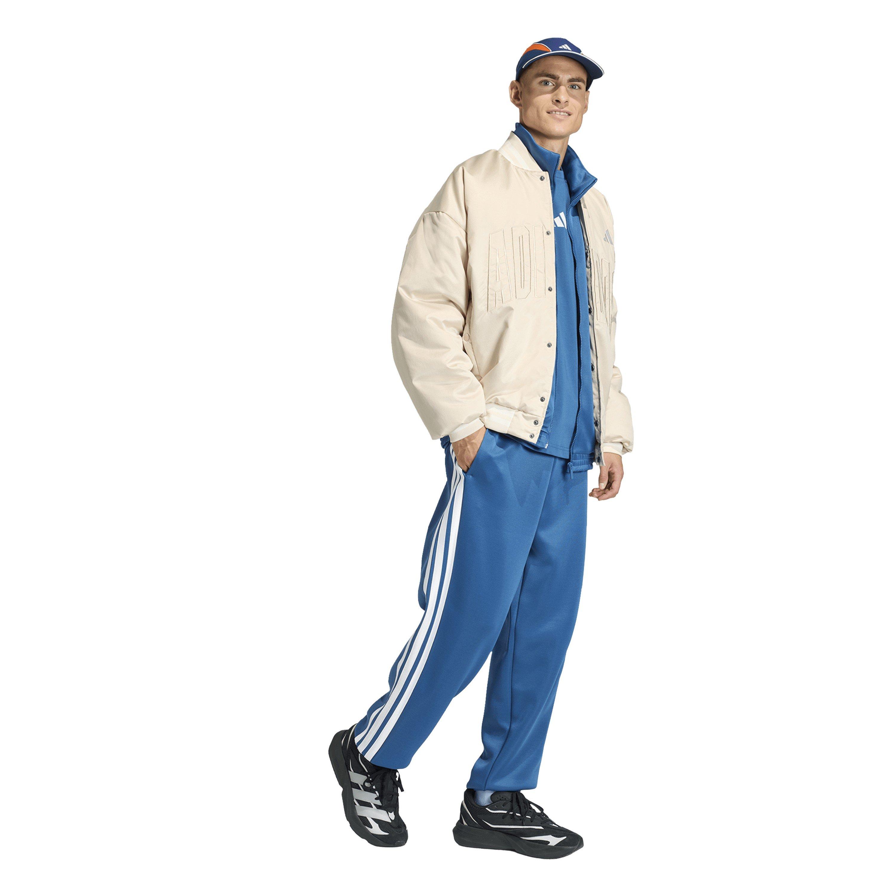 Dusk Petrol/Wht - adidas - Men's Stadium Closed Hem Tracksuit Joggers - 6