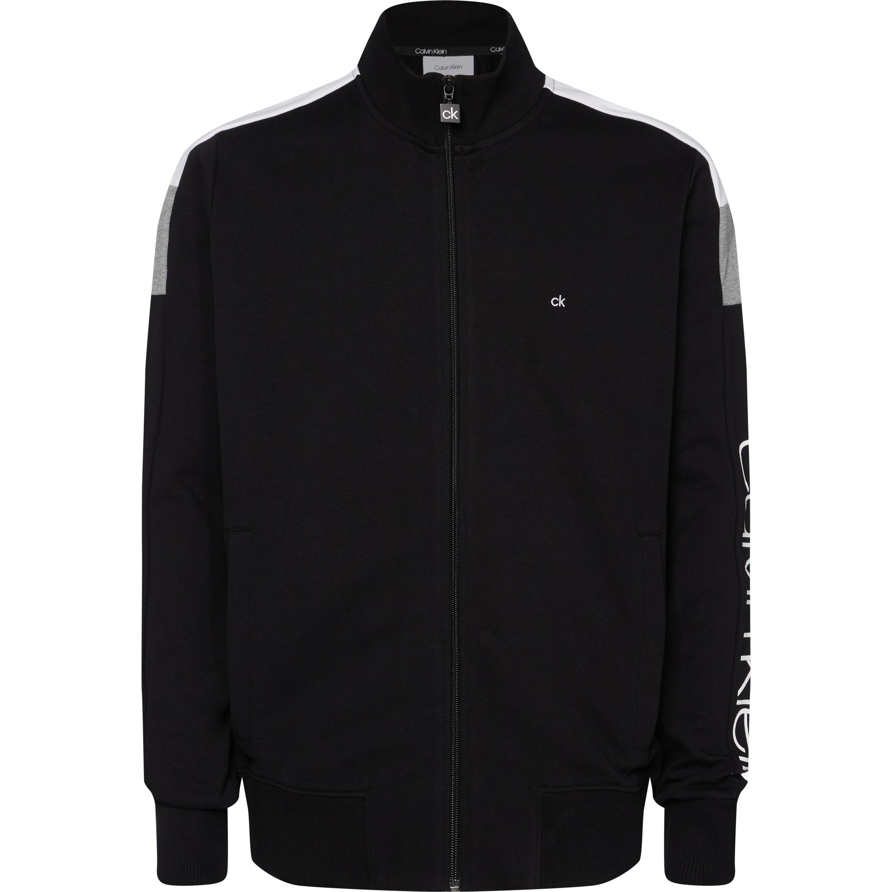Calvin Black - Calvin Klein - Athleisure Logo Full Zip Jacket - 1