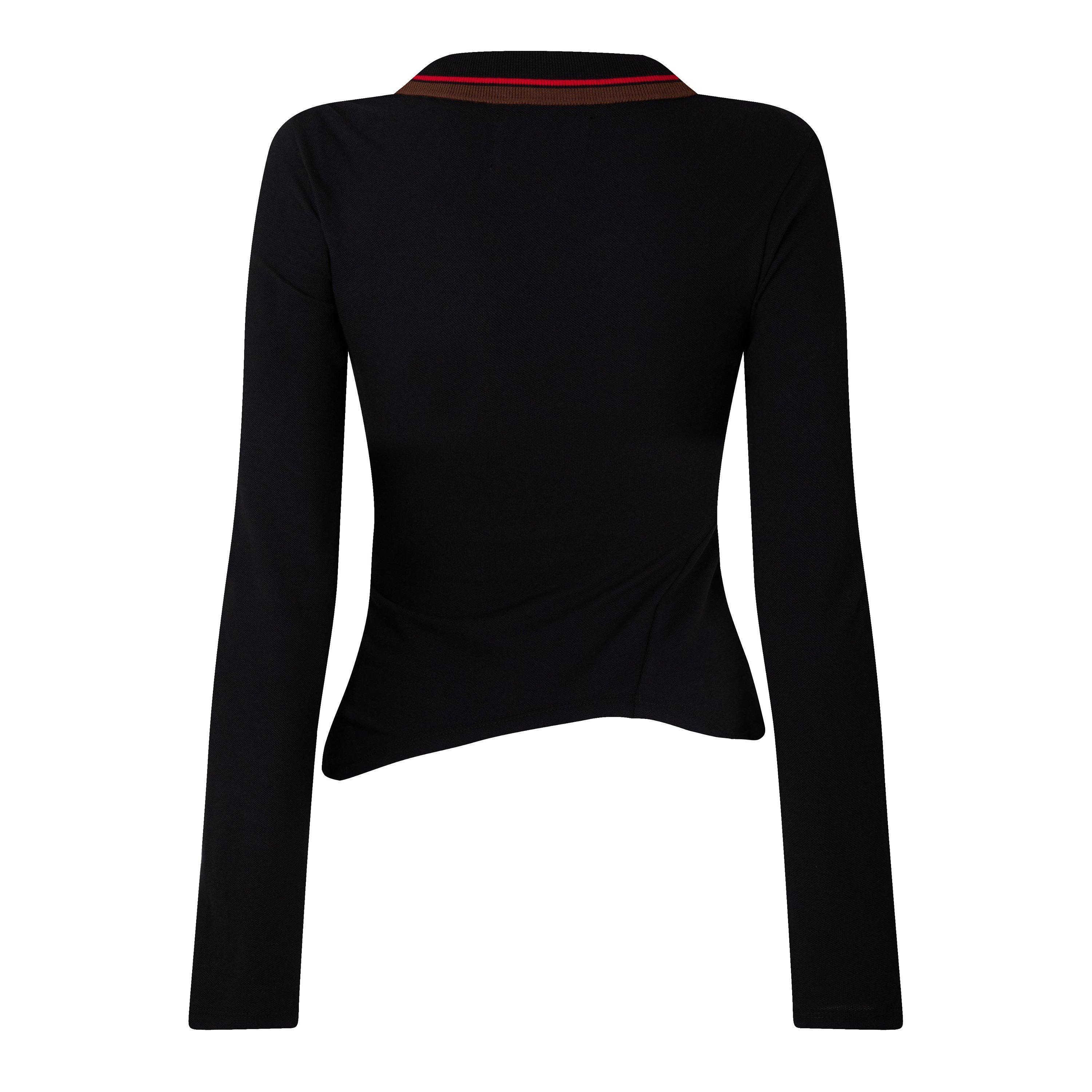 Black - Vivienne Westwood - Viv Ls Glory Polo Ld64 - 2