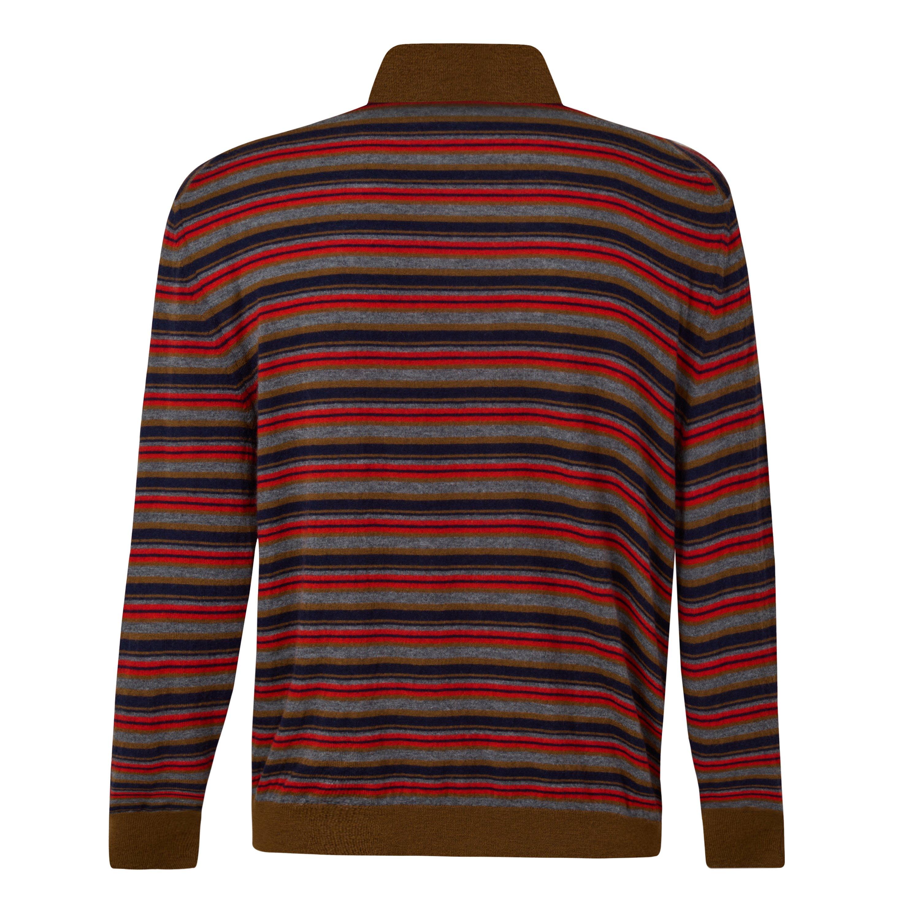 Tabacco - Prada - Prada Striped Top Ld64 - 2
