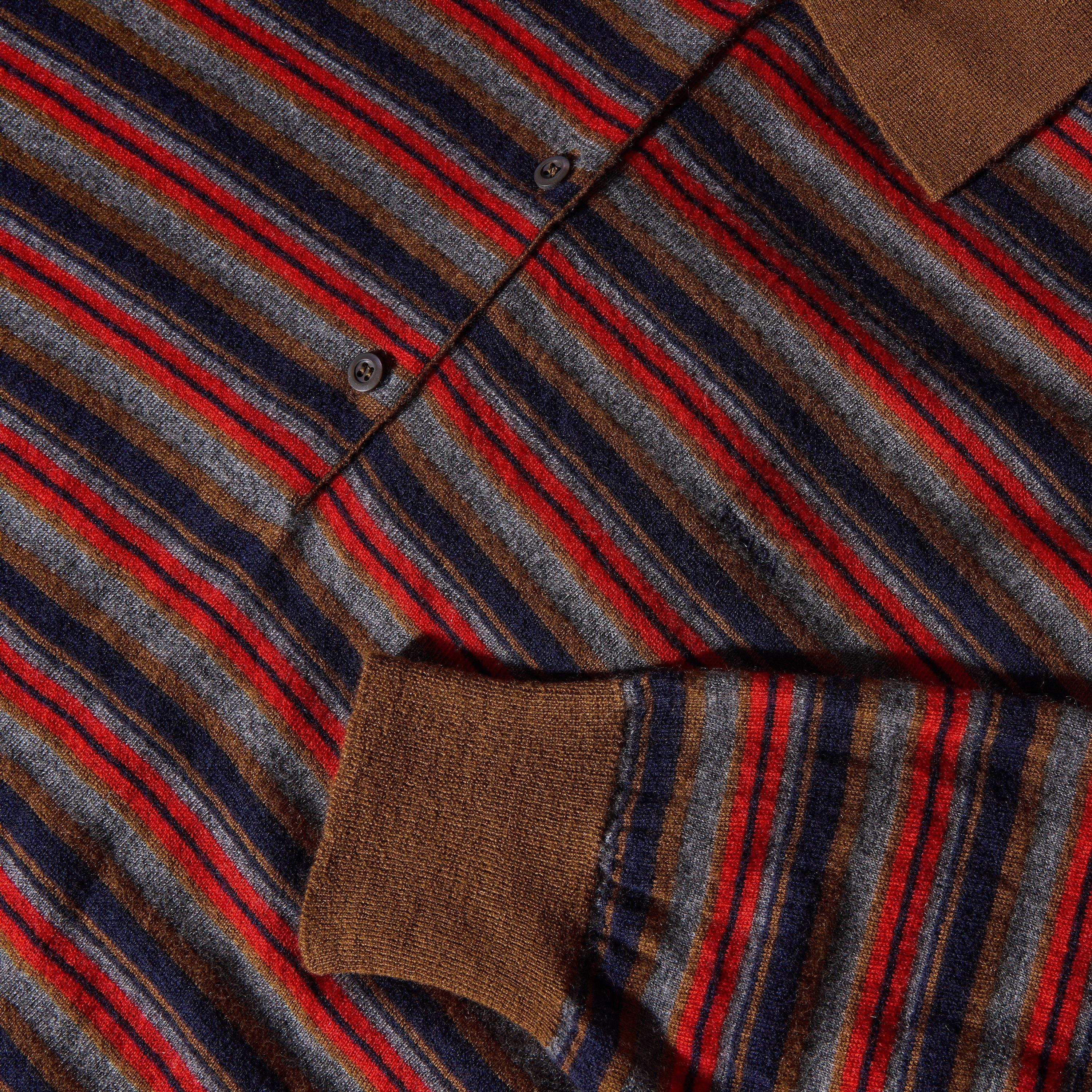 Tabacco - Prada - Prada Striped Top Ld64 - 5