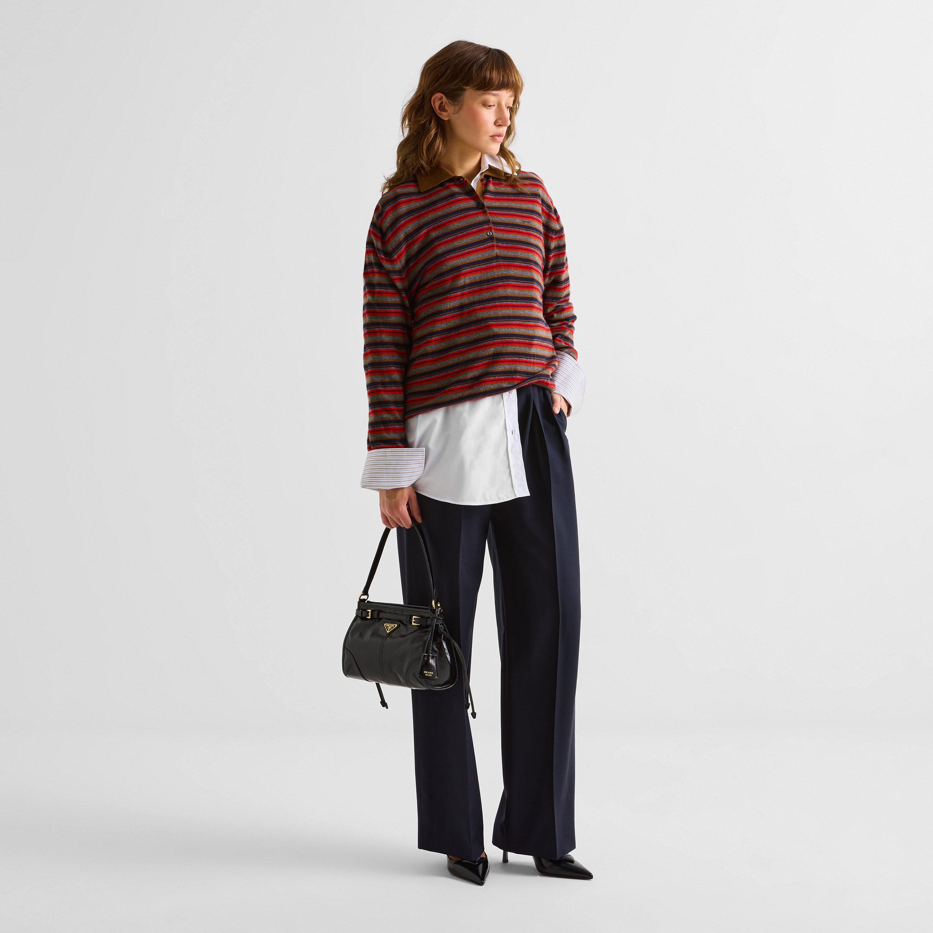 Tabacco - Prada - Prada Striped Top Ld64 - 6