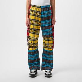 Off White Multi-Coloured Panel Trousers