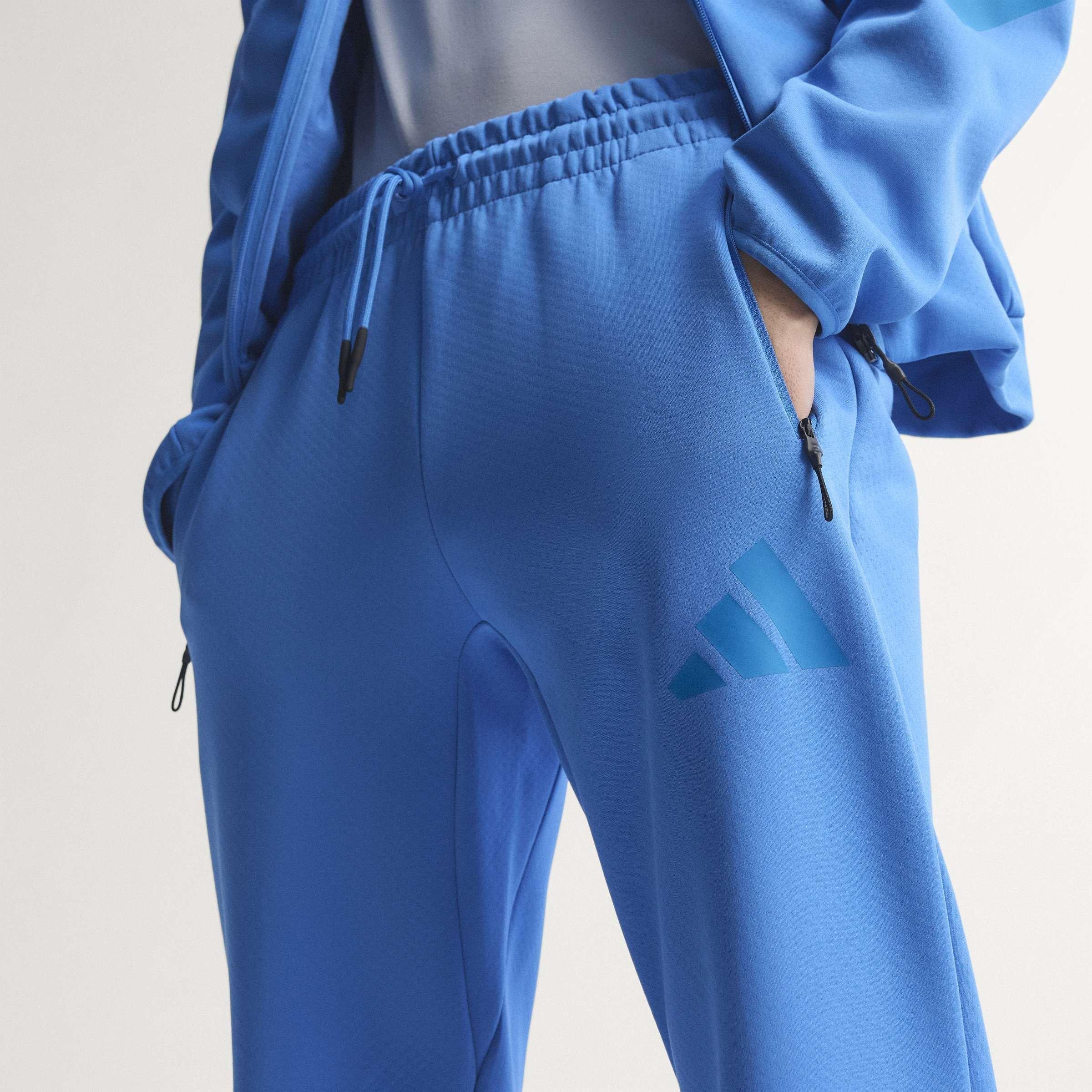 Rayblu - adidas - Men's Z.N.E. Tapered-Fit Tracksuit Bottoms - 12