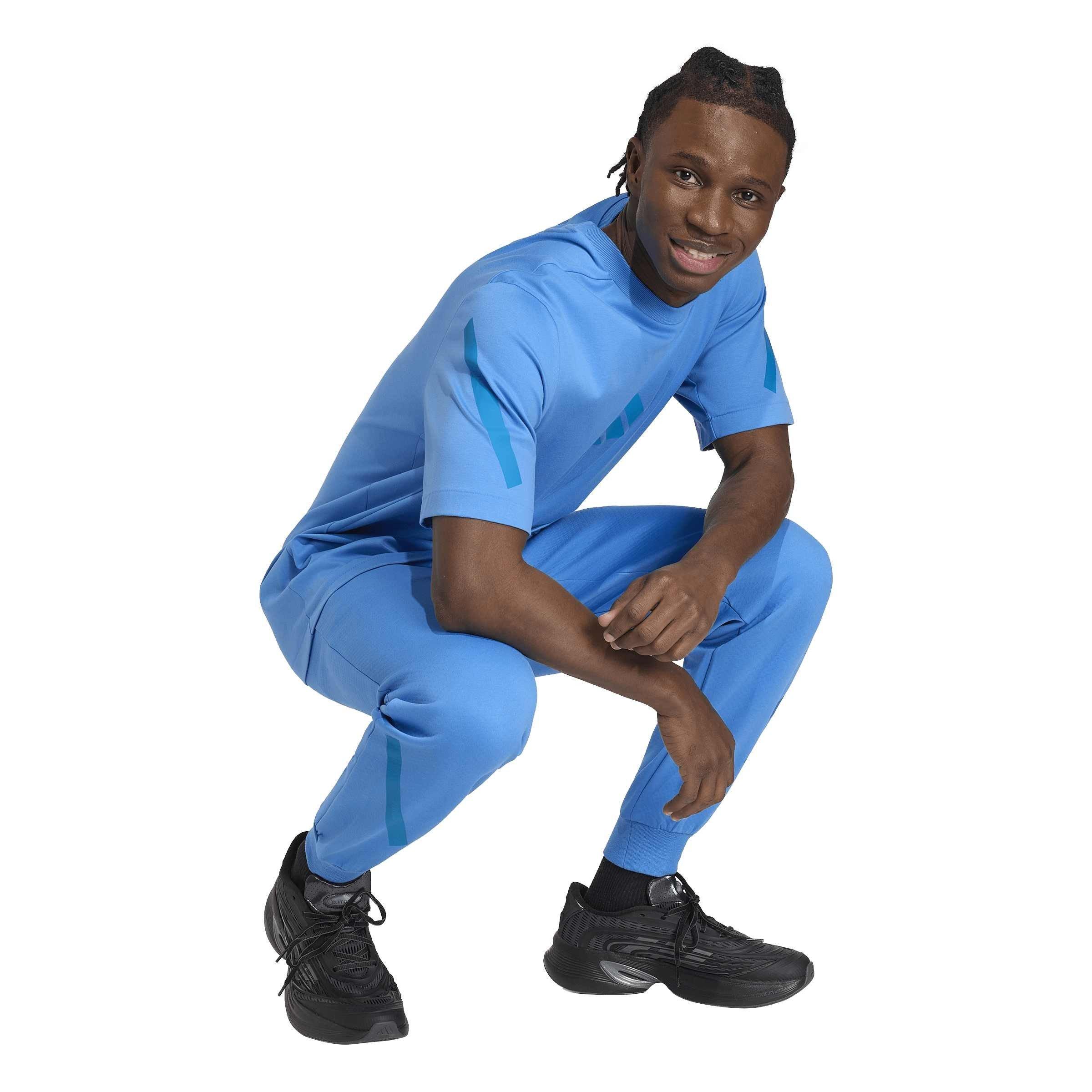 Rayblu - adidas - Men's Z.N.E. Tapered-Fit Tracksuit Bottoms - 7