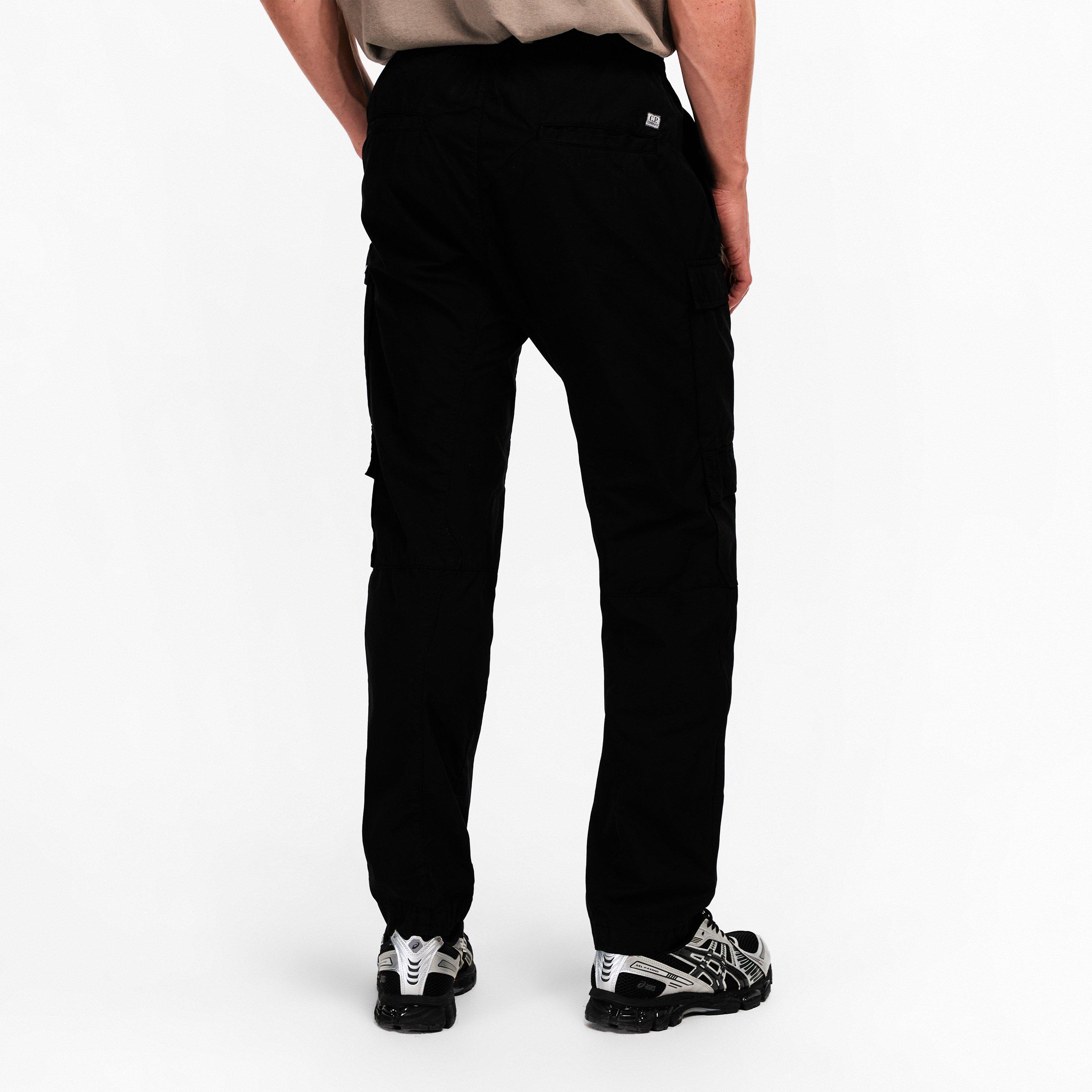 Black 999 - CP Company - Men's Micro Reps Cargo Trousers - 4