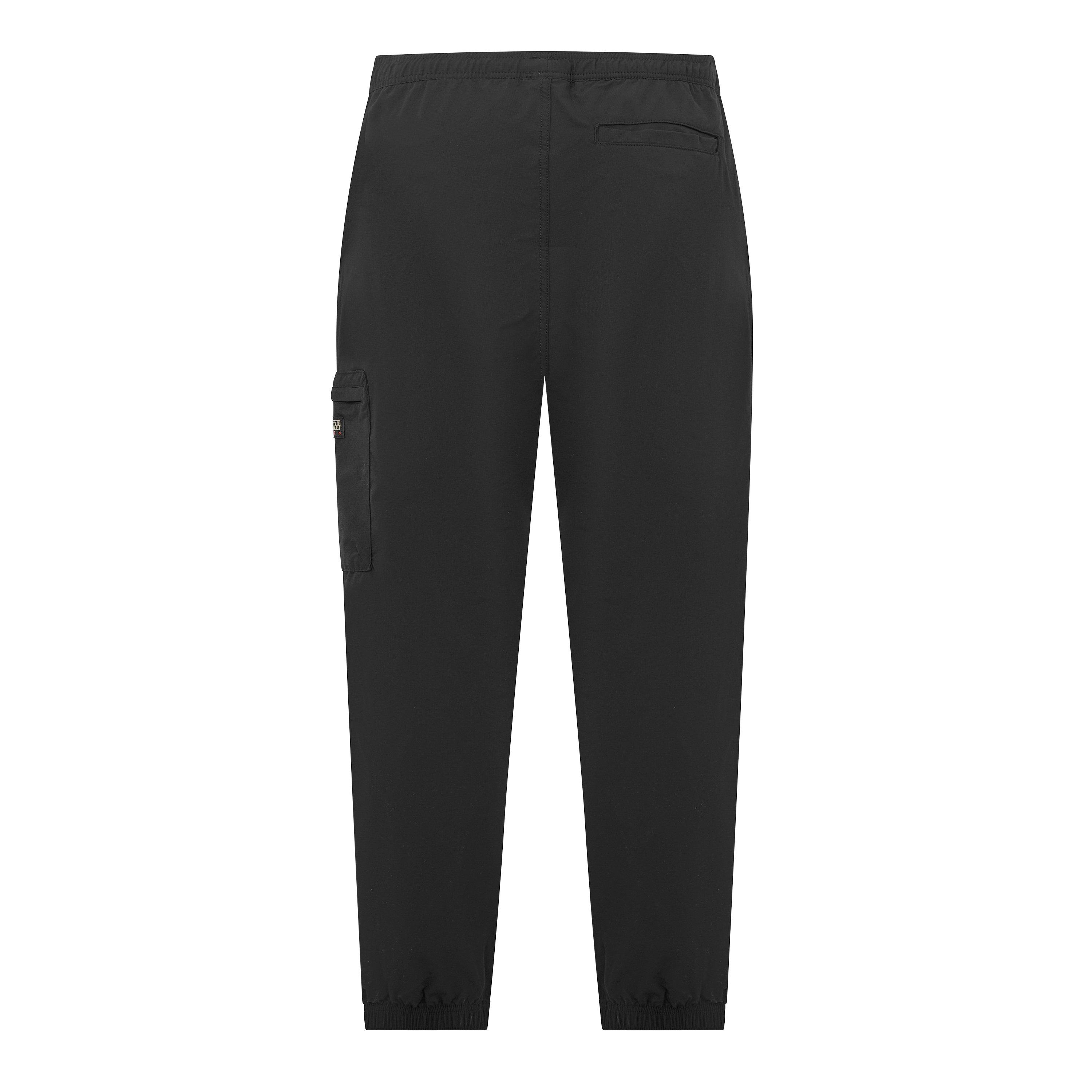 Black - Napapijri - Men's Cargo Trousers - 2