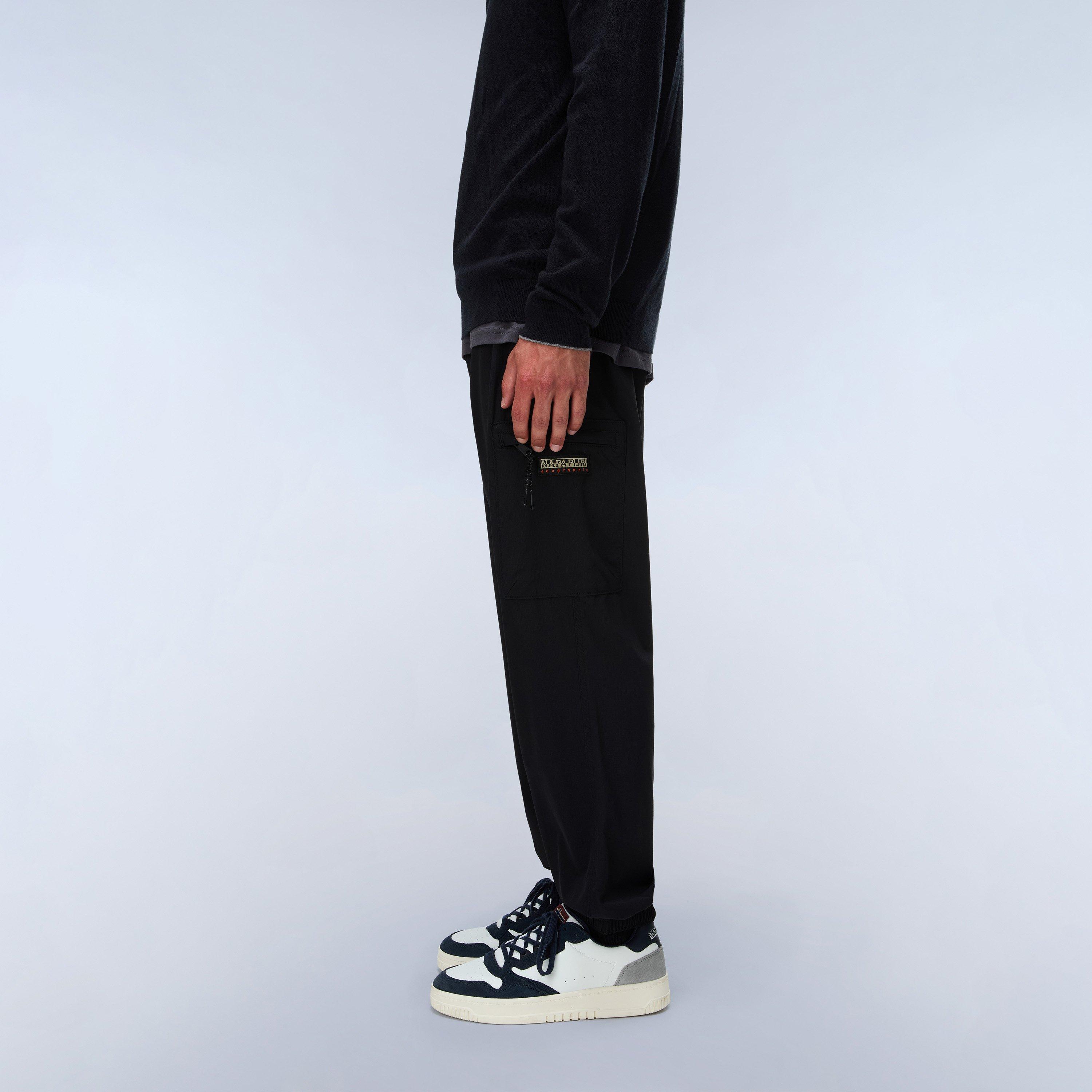 Black - Napapijri - Men's Cargo Trousers - 7