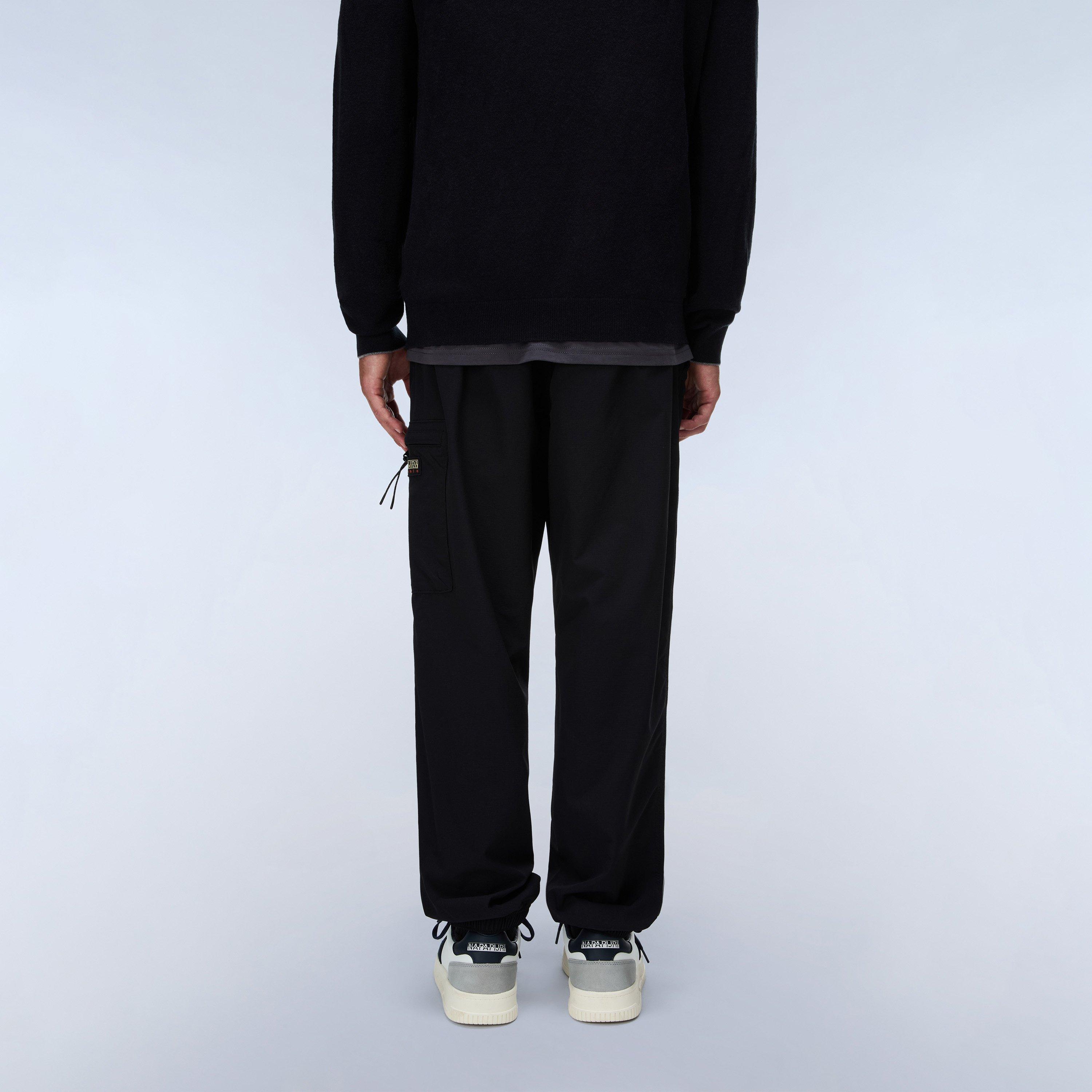 Black - Napapijri - Men's Cargo Trousers - 8