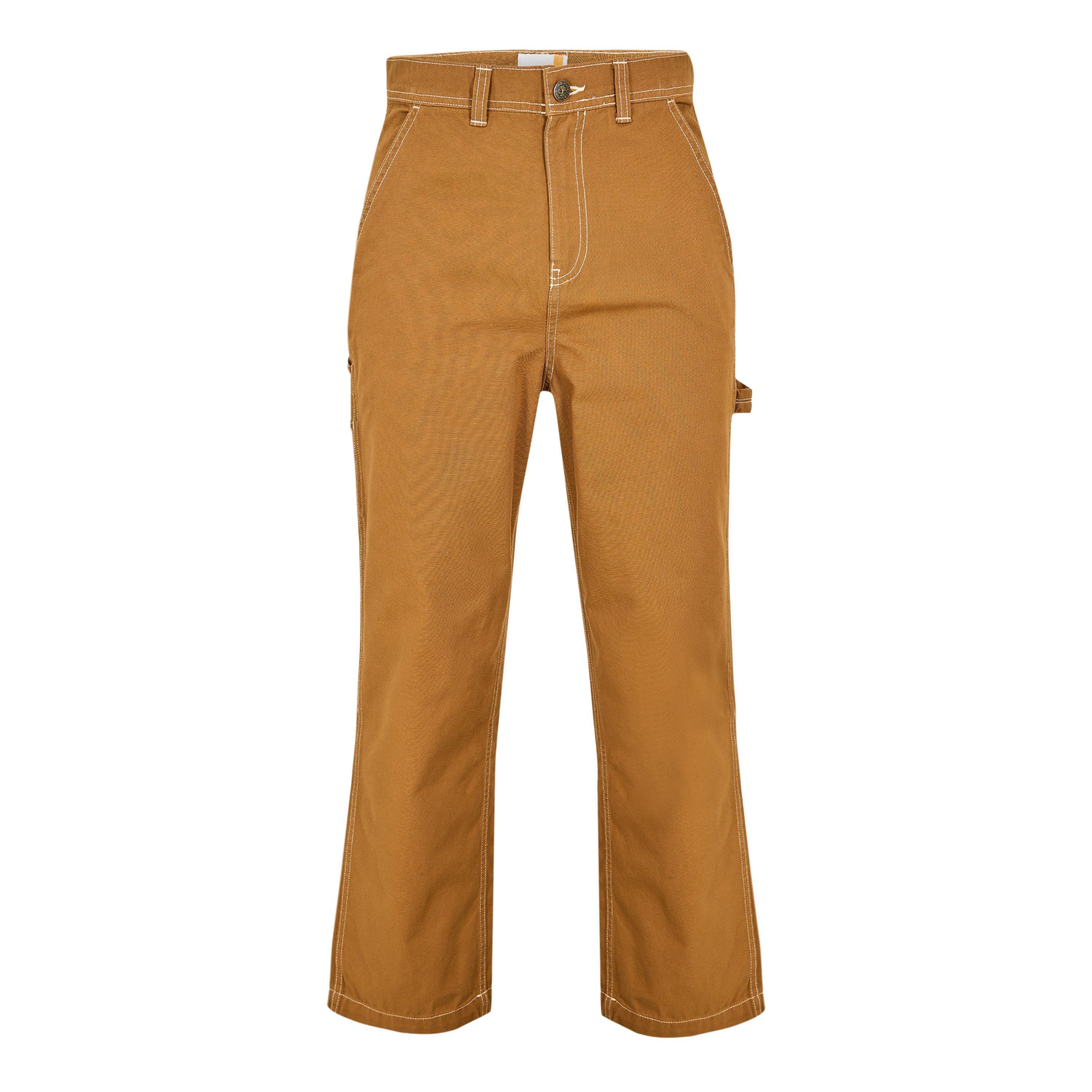 Timberland Men's Canvas Straight Leg Trouser - Dark Wheat Boot - 34W R