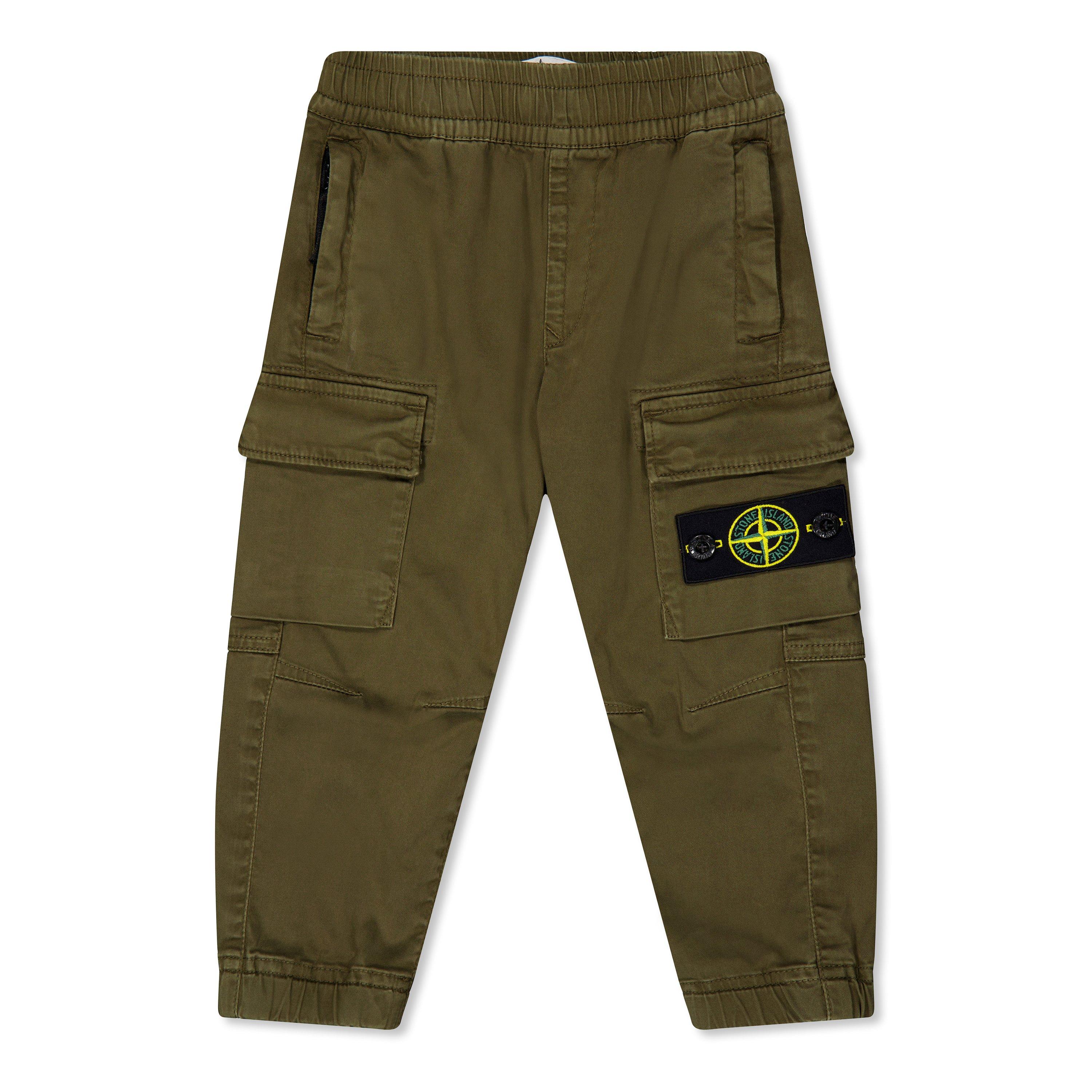 Vrd Mltre V0054 - Stone Island - Boys' Plain Cotton Cargo Trousers - 2