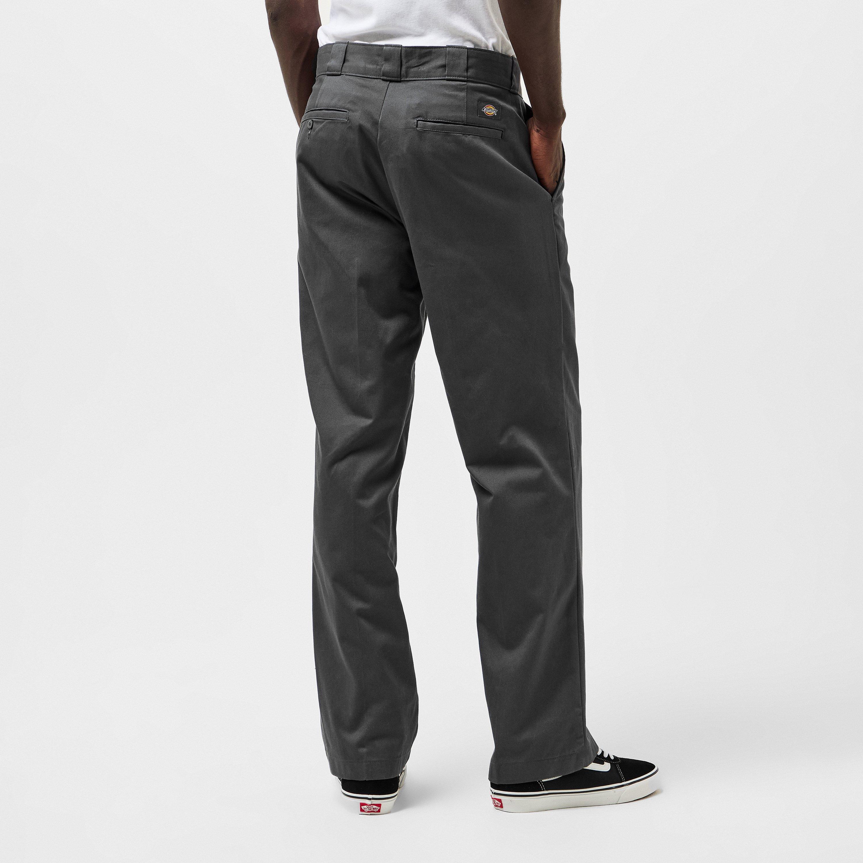 Charcoal Grey - Dickies - Men's Straight Leg Trousers - 4