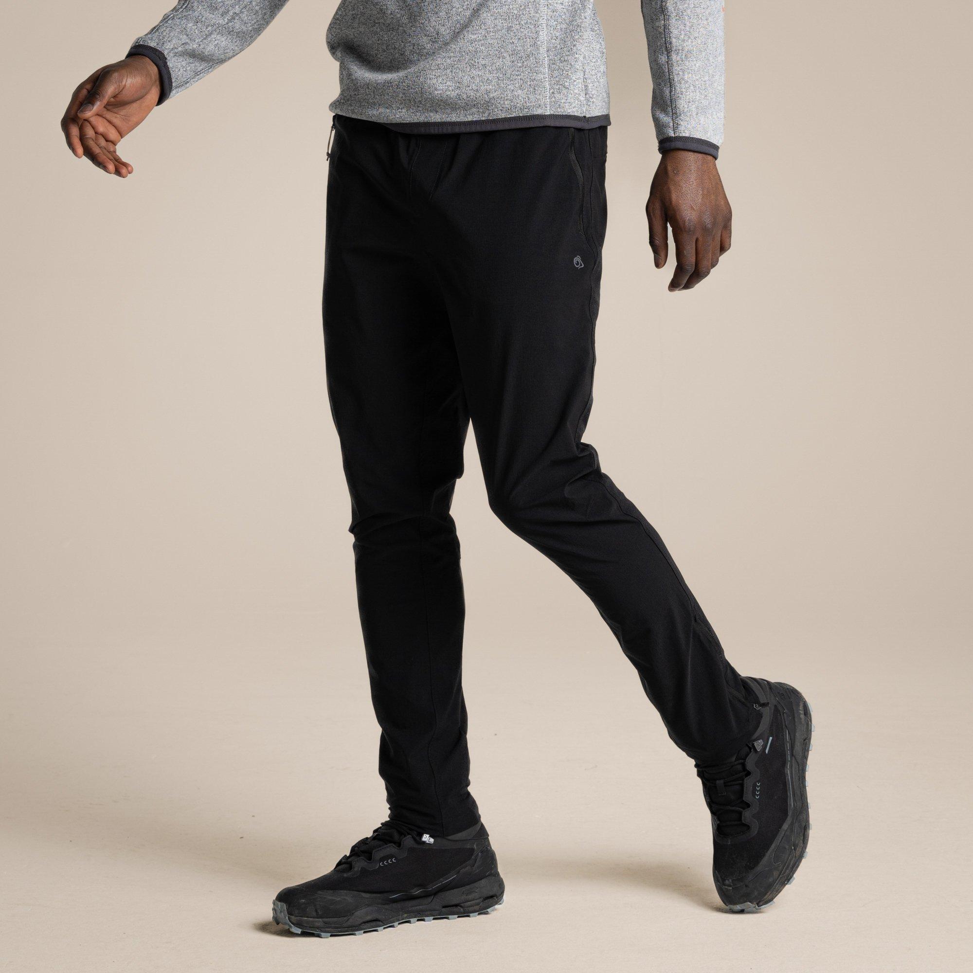 Black - Craghoppers - Men's Fleet Straight Leg Trousers - 1