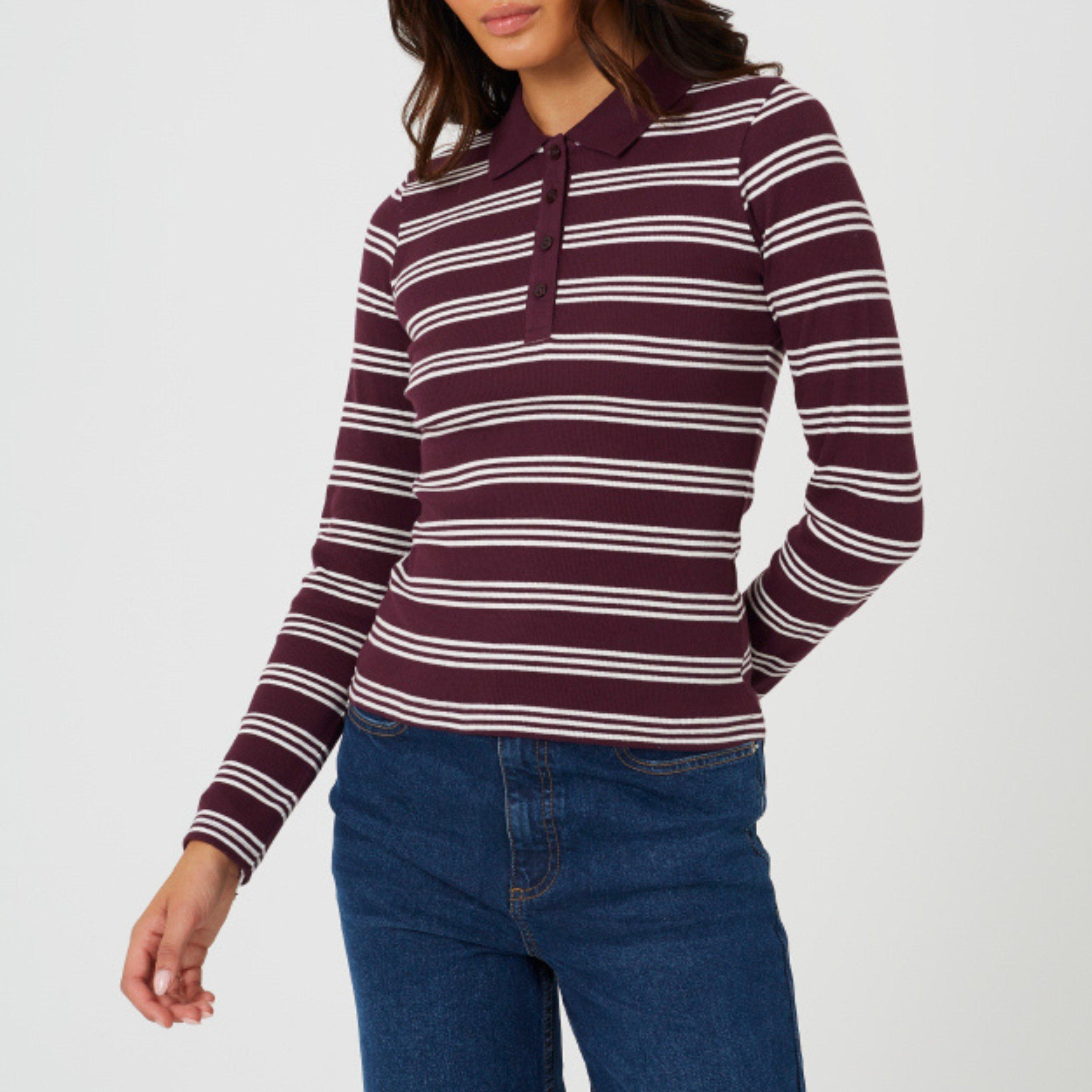 Burgundy/Cream