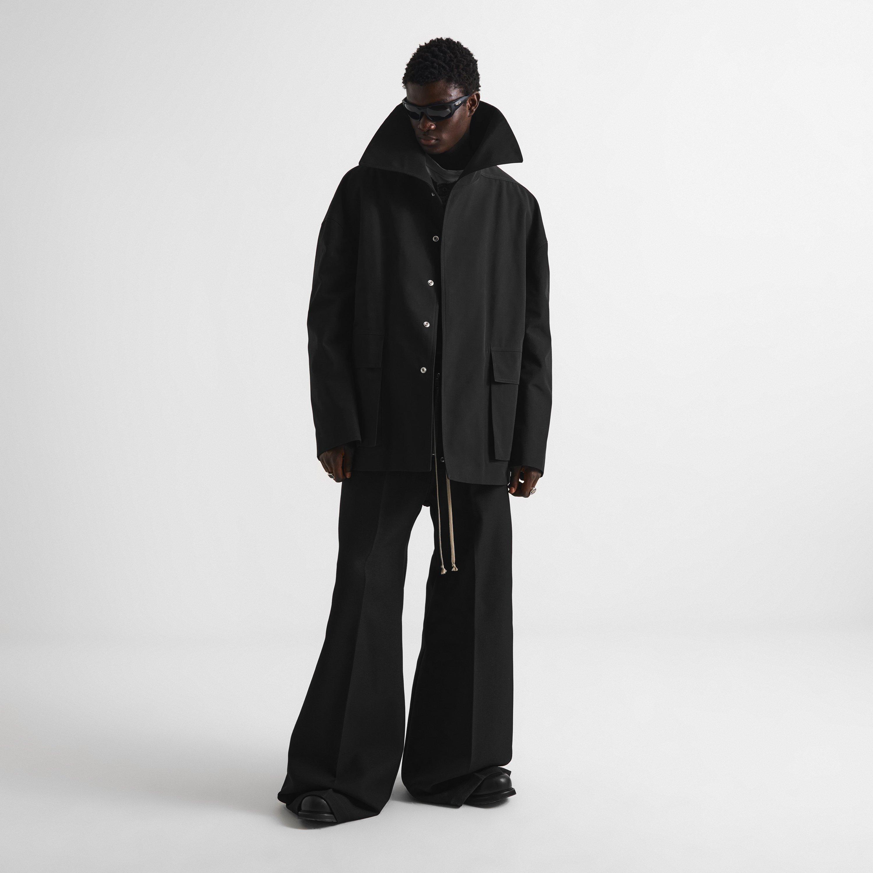 Black - Rick Owens - Men's Bela Wool Straight-Leg Trousers - 6