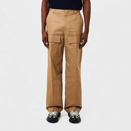 Gucci Cotton Wide Leg Cargo Trousers