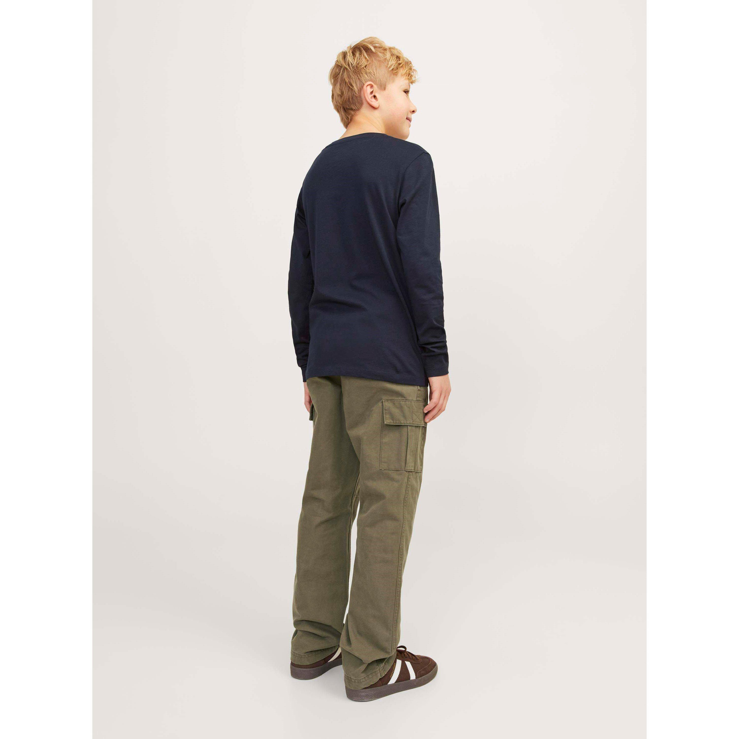 Olive Night - Jack and Jones - Kids' Kane Barkley Cargo Trousers - 4