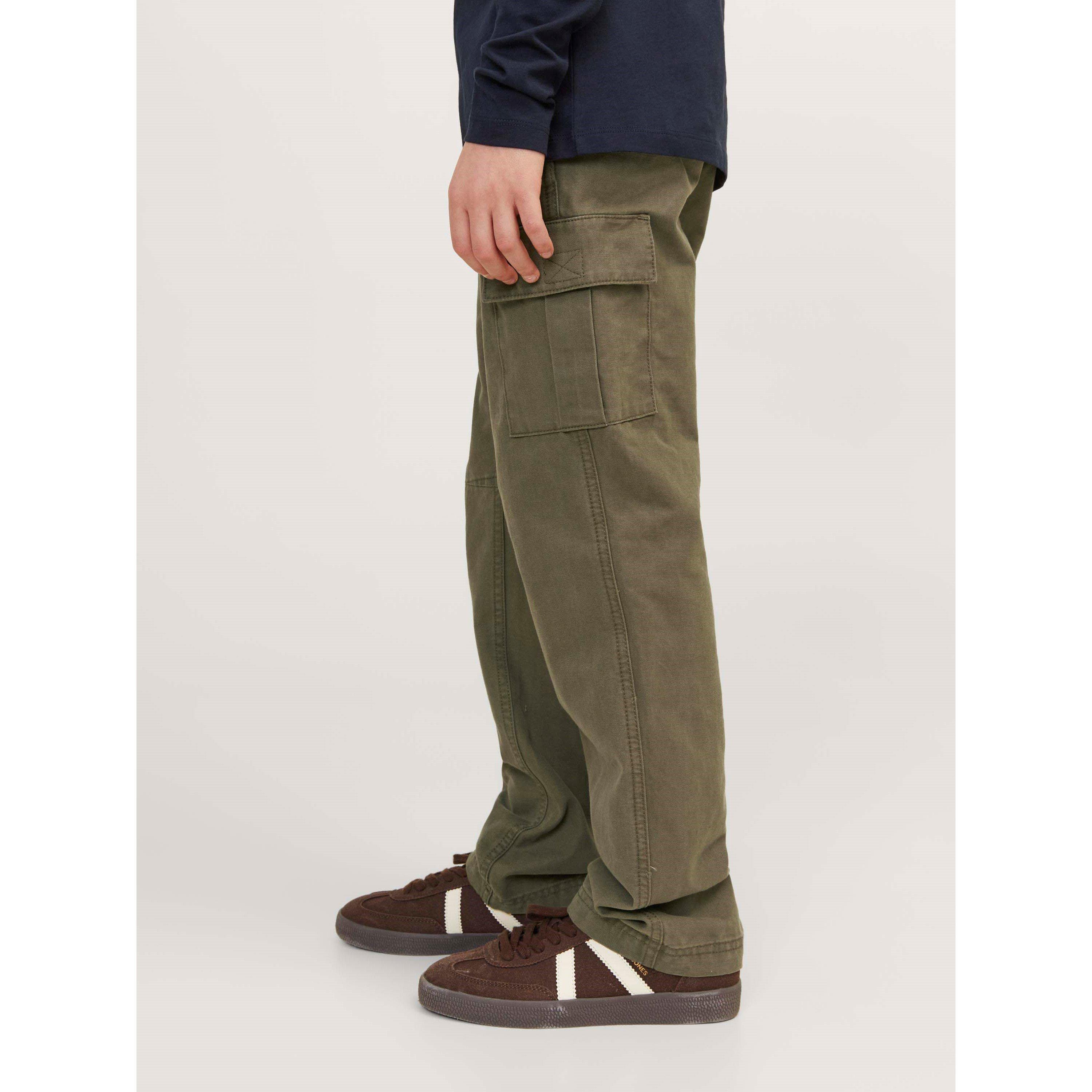 Olive Night - Jack and Jones - Kids' Kane Barkley Cargo Trousers - 6