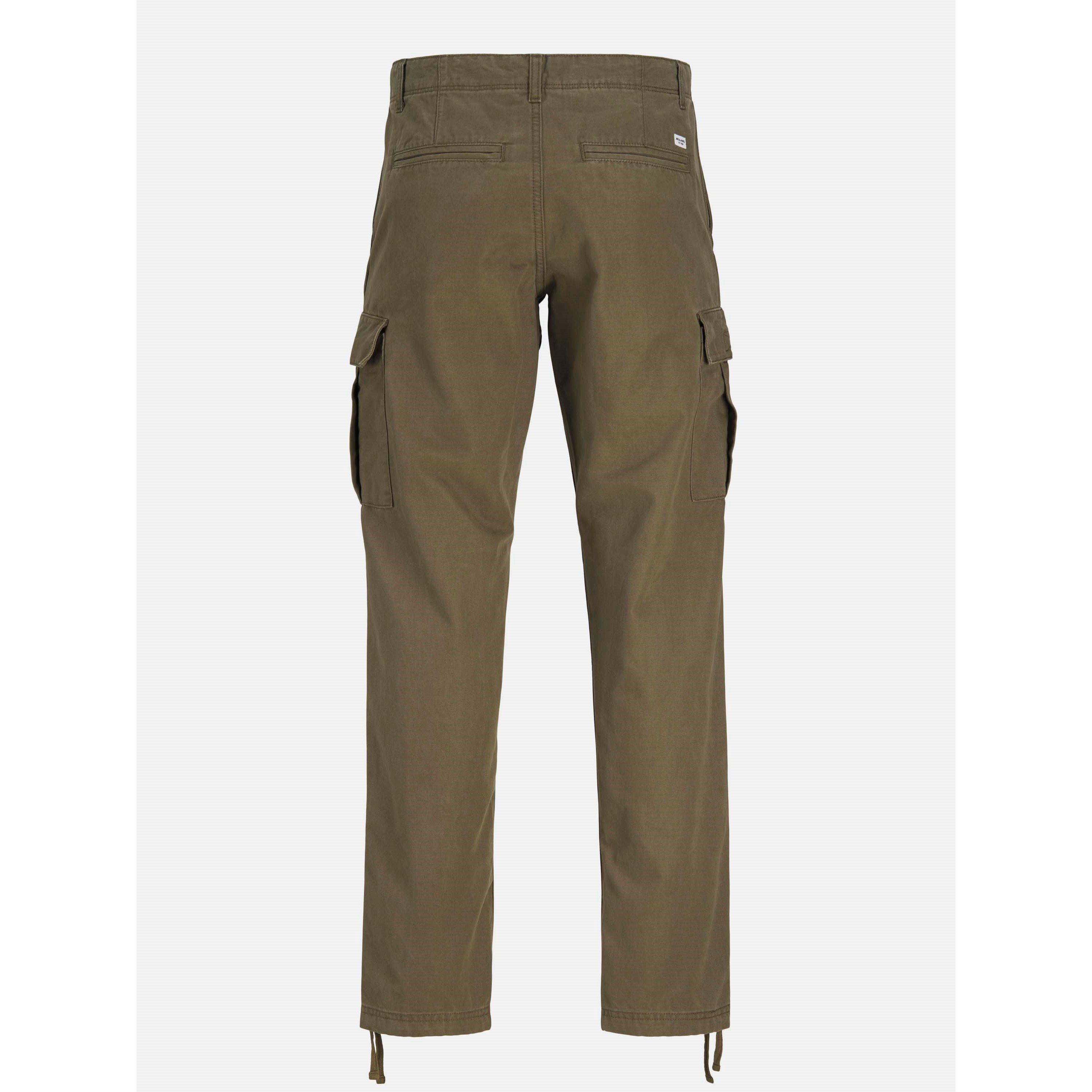 Olive Night - Jack and Jones - Men's Kane Barkley Cargo Trousers - 2