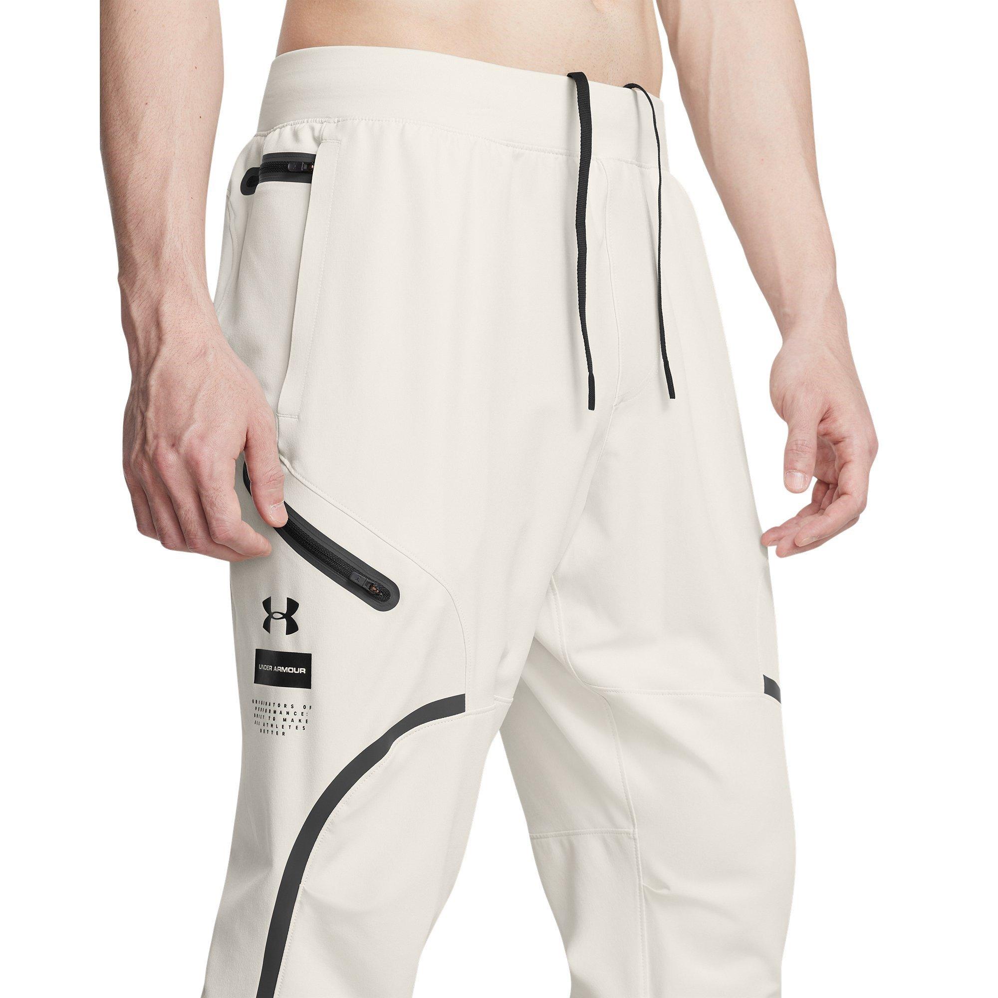 White - Under Armour - Men's Unstoppable Cargo Trousers - 5