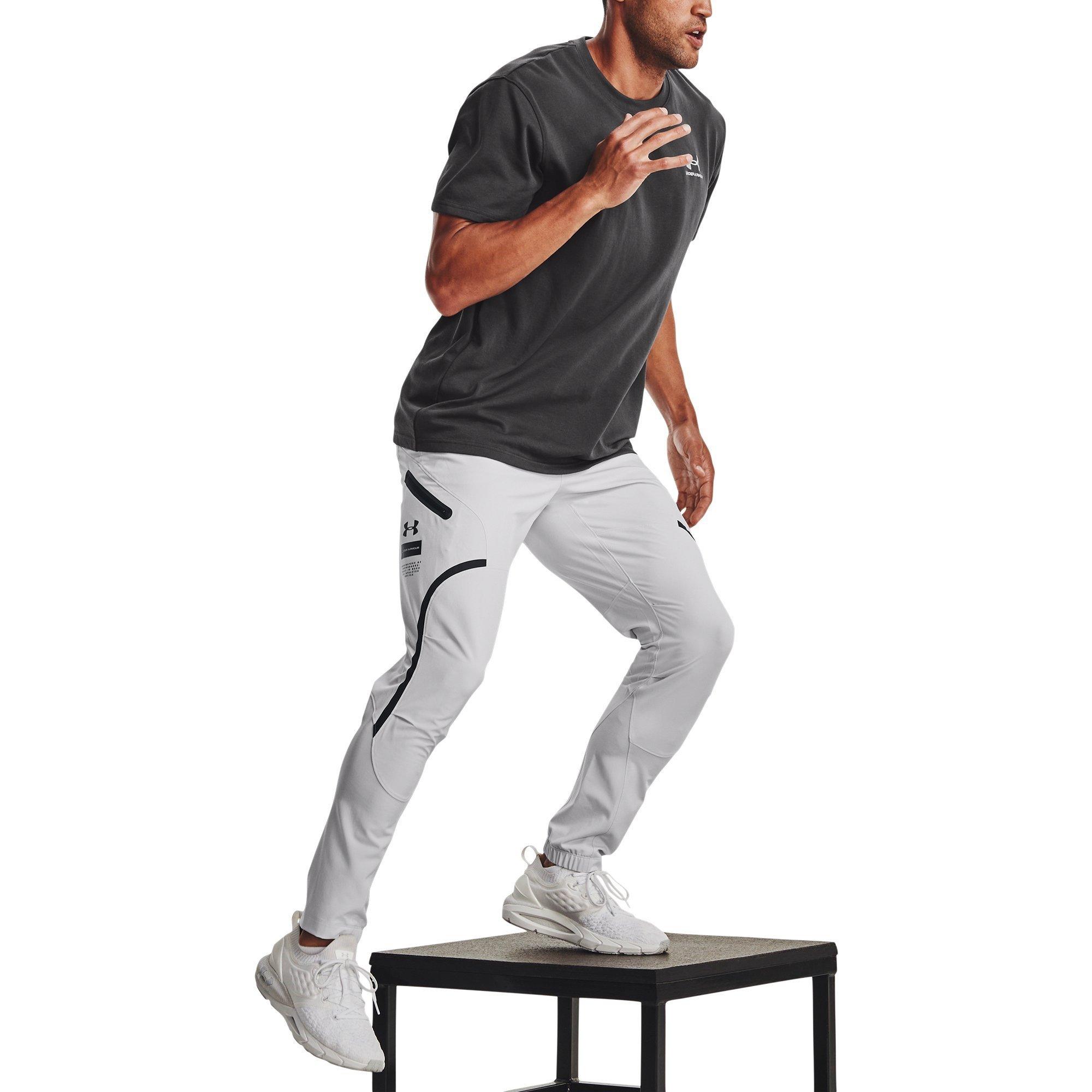 Grey - Under Armour - Unstoppable Cargo Trousers - 8