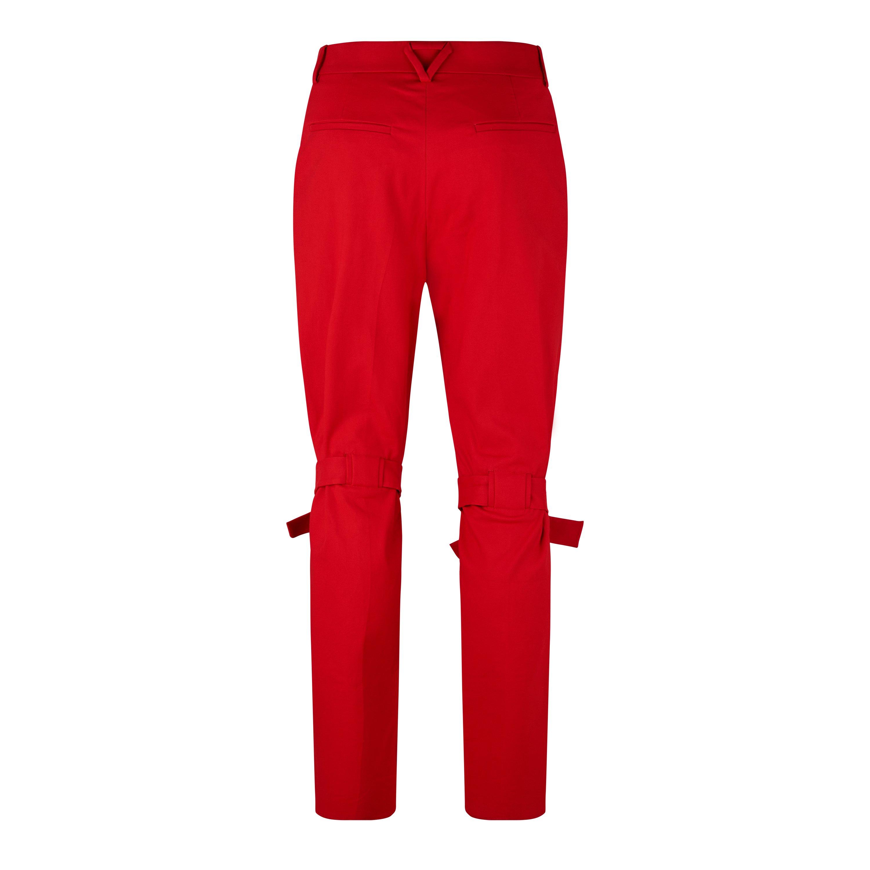 Fire Engine - Bottega Veneta - Men's Straight Trousers - 2
