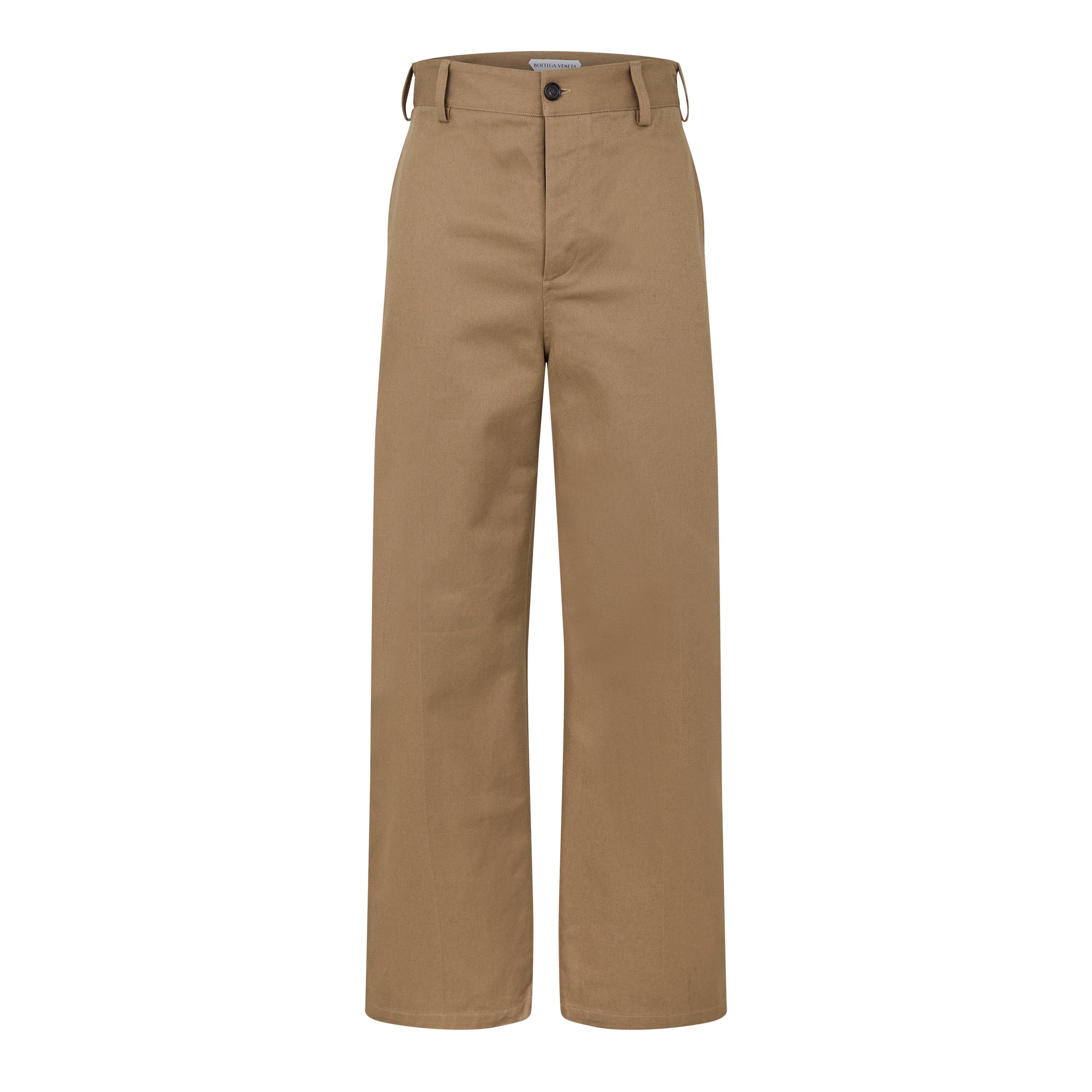 Caramel - Bottega Veneta - Men's Straight Trousers - 1