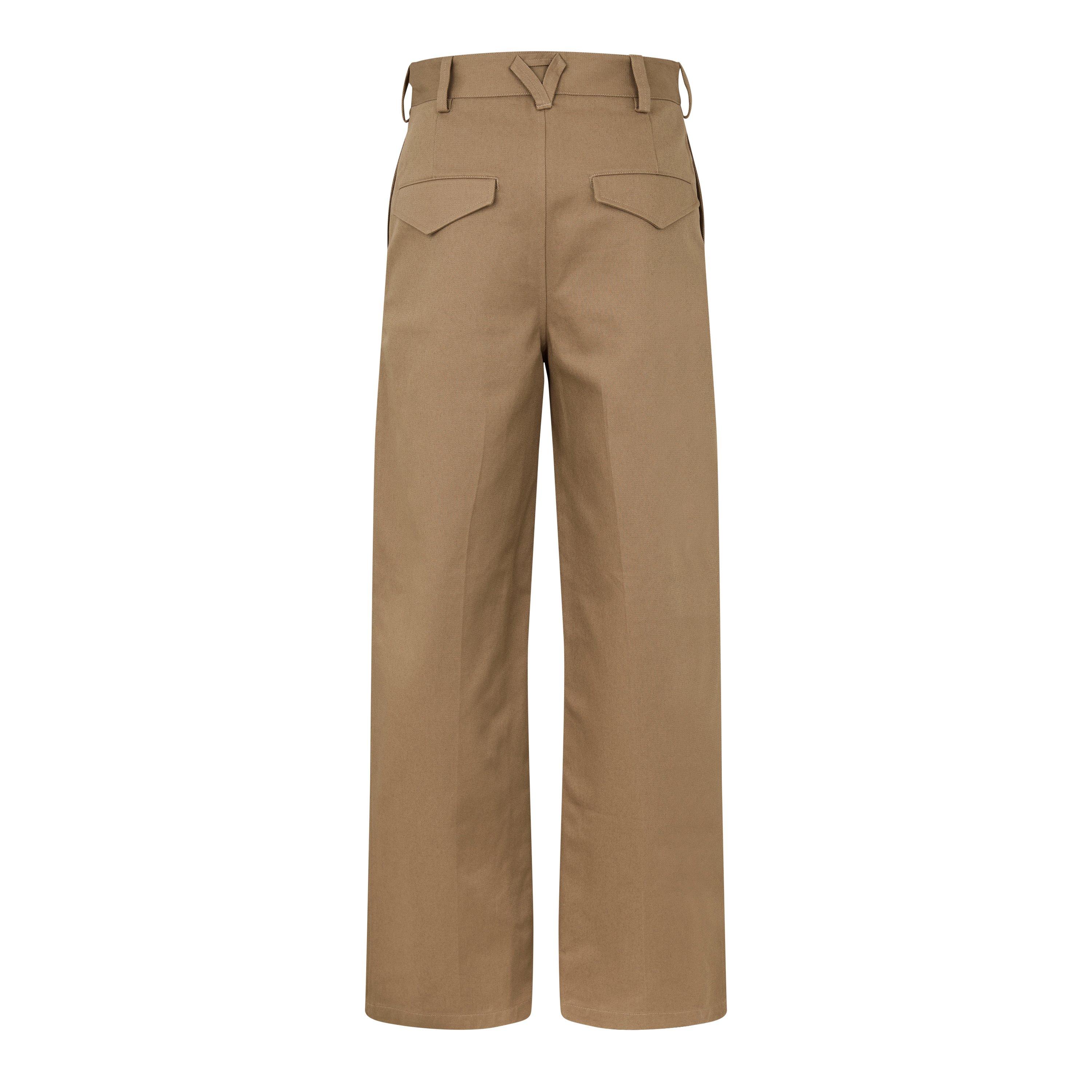 Caramel - Bottega Veneta - Men's Straight Trousers - 2