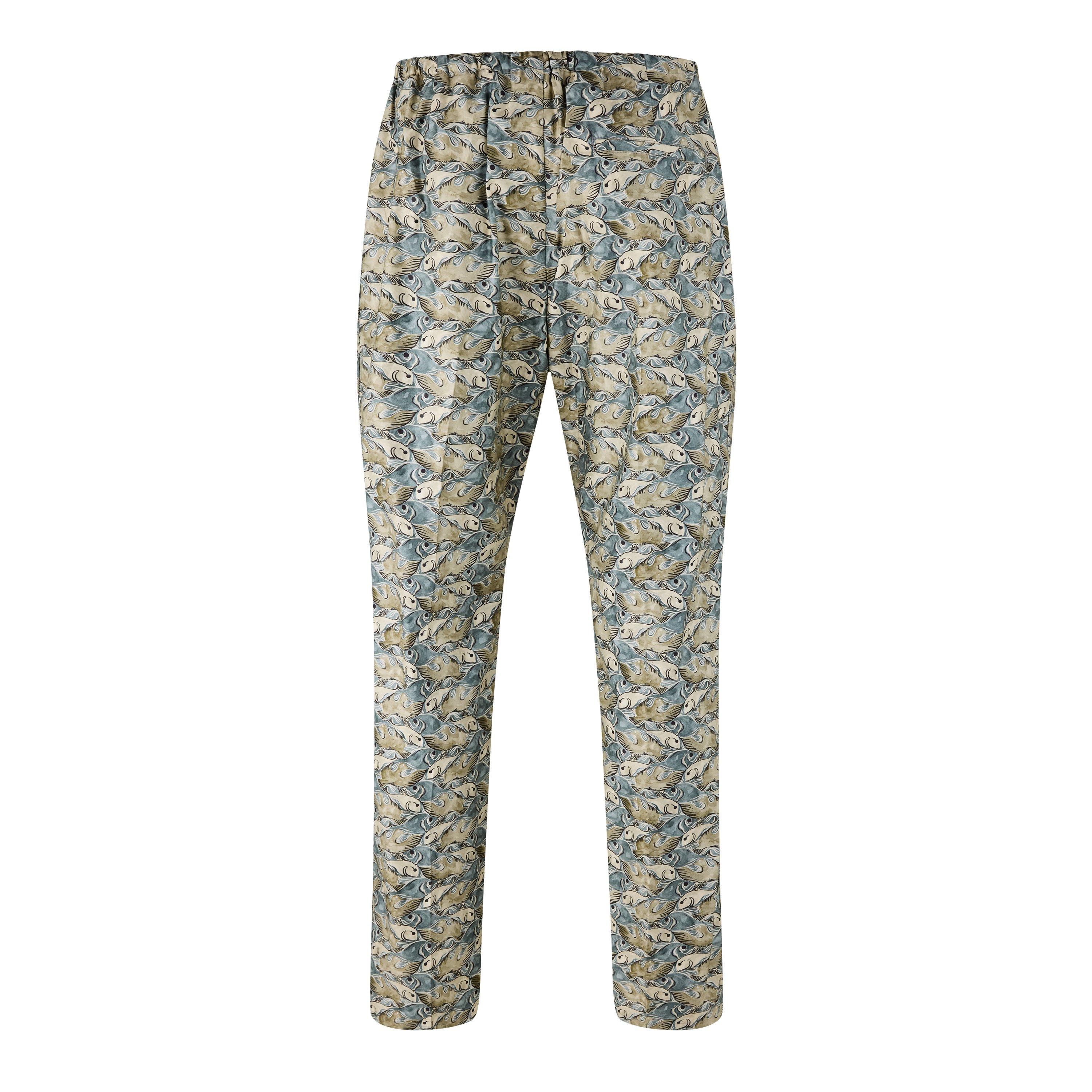 Aquamarine - Bottega Veneta - Men's Straight Trousers - 2