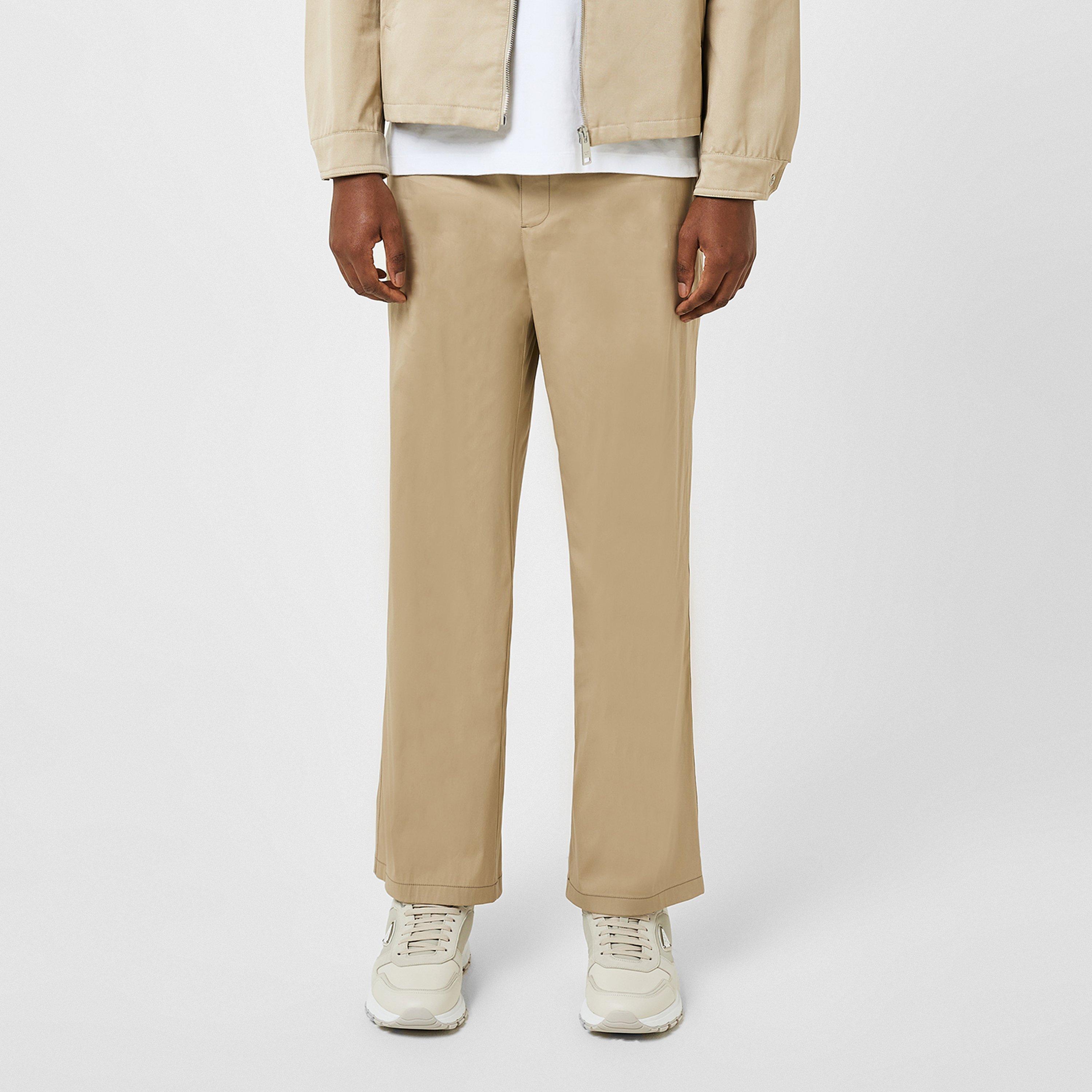 Beige - Prada - Tapered Trousers - 3