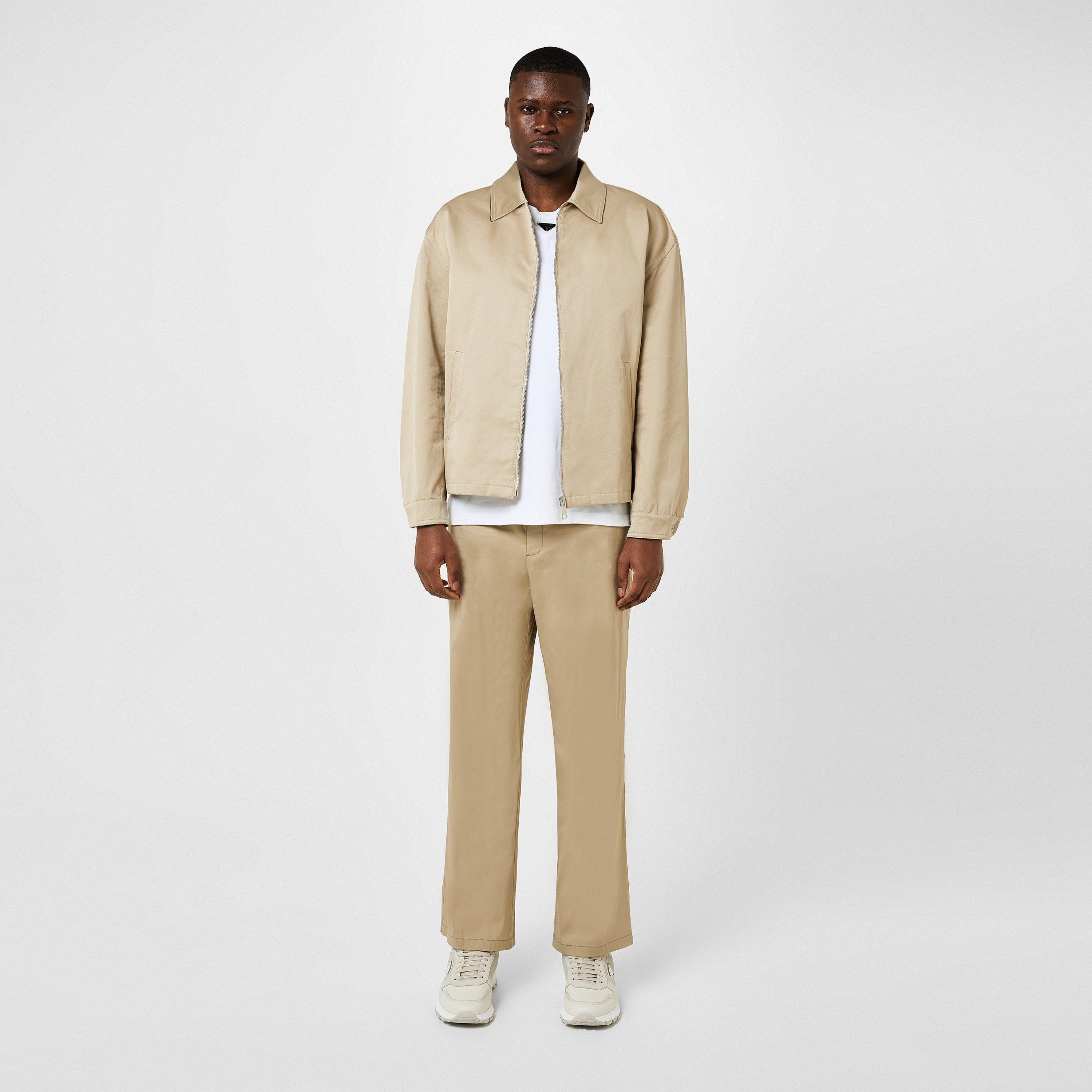 Beige - Prada - Tapered Trousers - 6