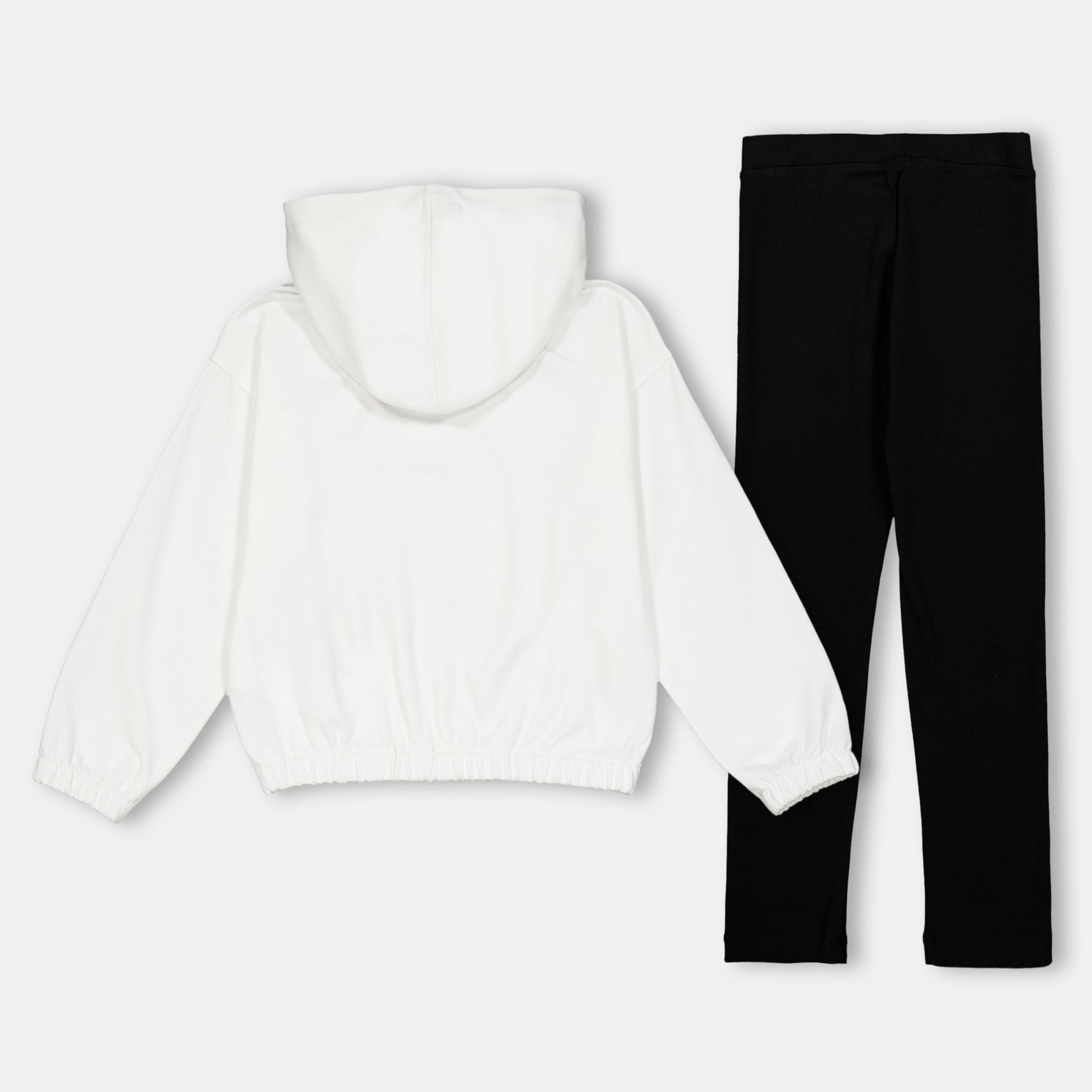 Wht/Black 83933 - Moschino - Kids Clothing Sets - 2