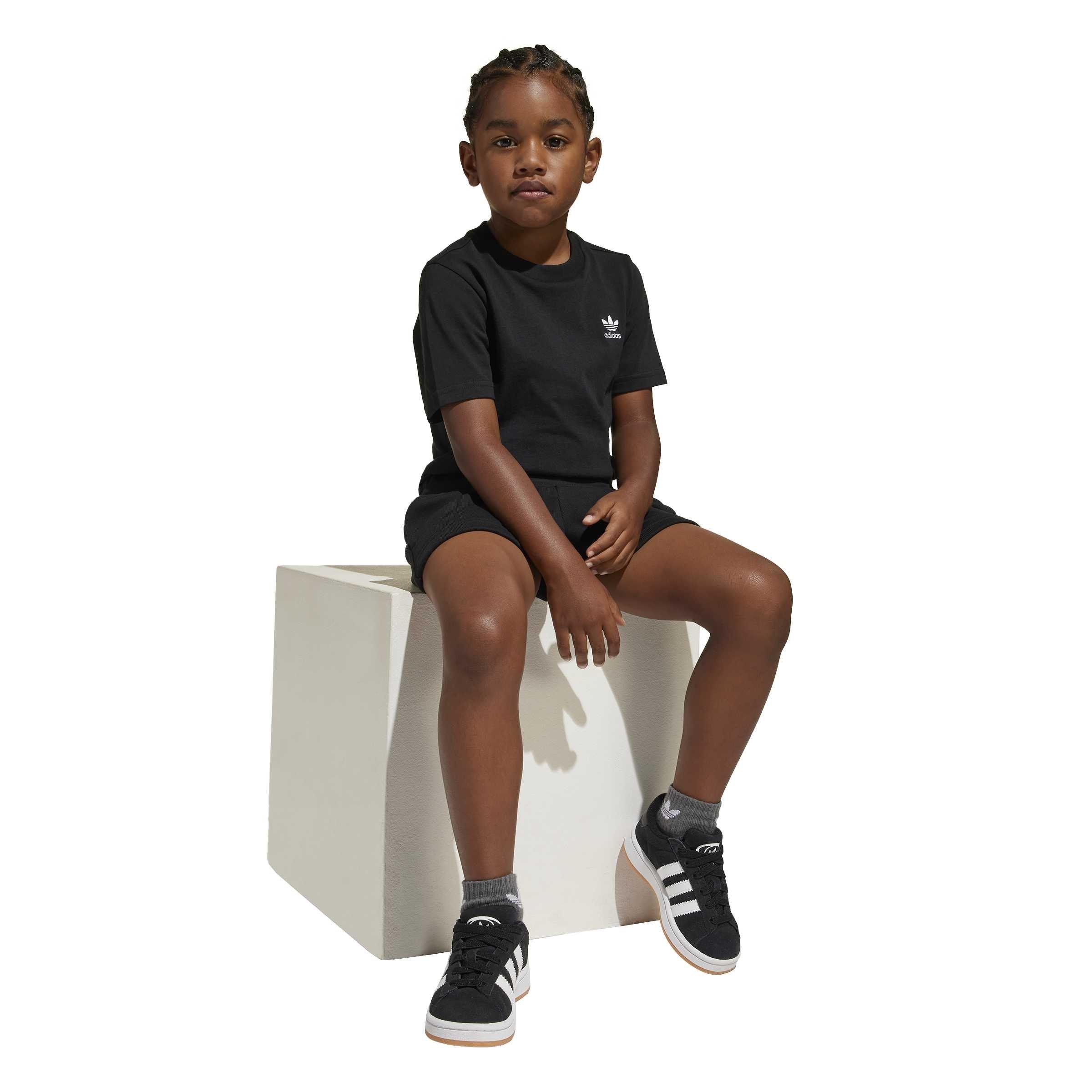 black - adidas Originals - Adidas Juniors Sht T Jn64 - 7