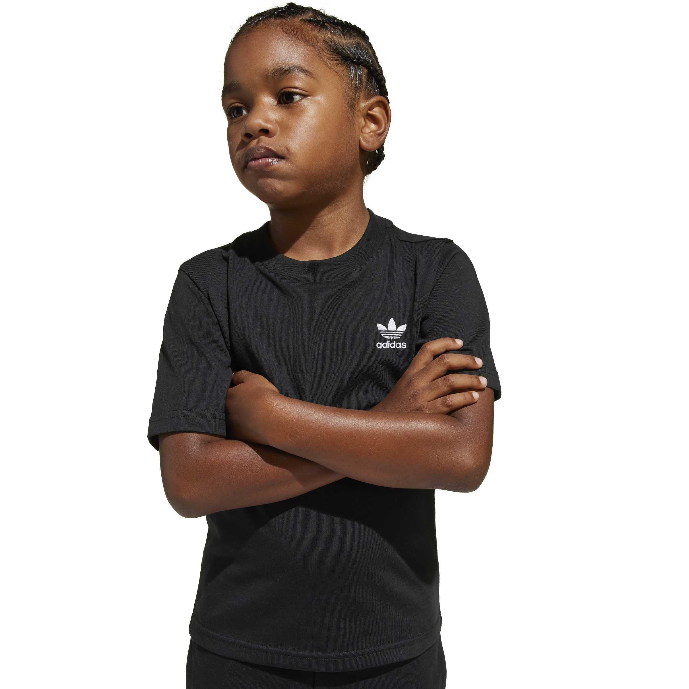 black - adidas Originals - Adidas Juniors Sht T Jn64 - 9