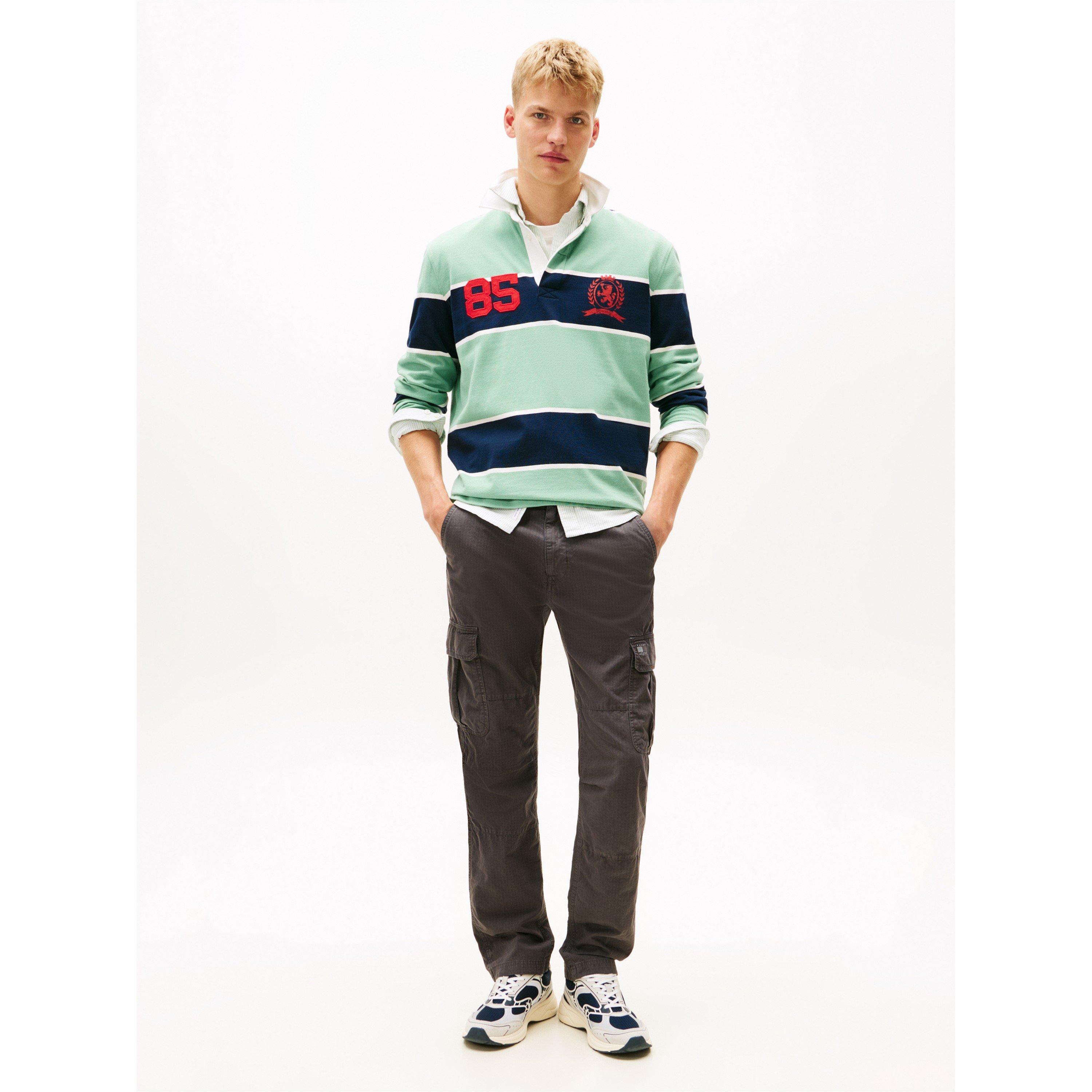 Washed Black - Tommy Jeans - Men's TJ Ryan Cargo Trousers - 3