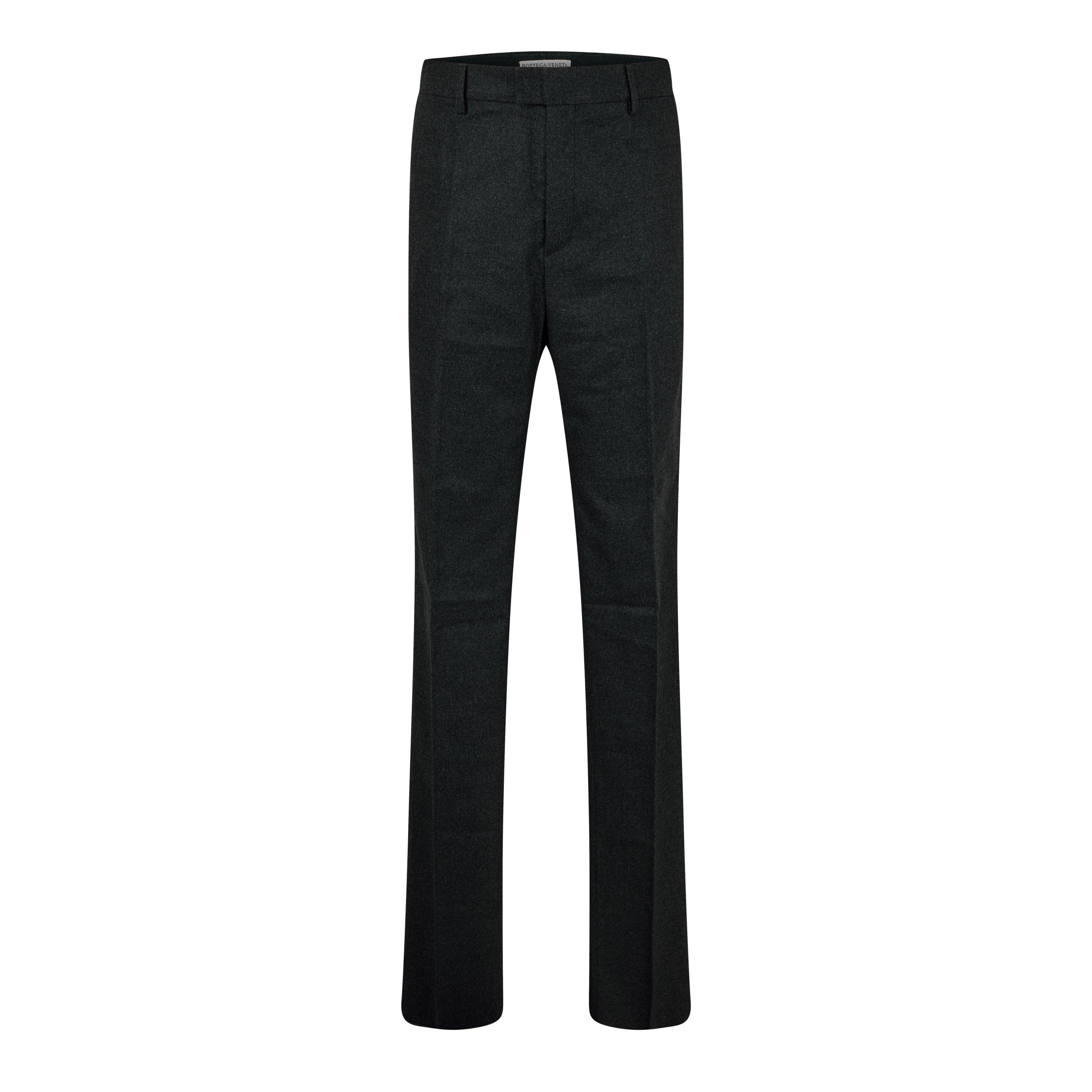 Charcoal - Bottega Veneta - Men's Straight Trousers - 1
