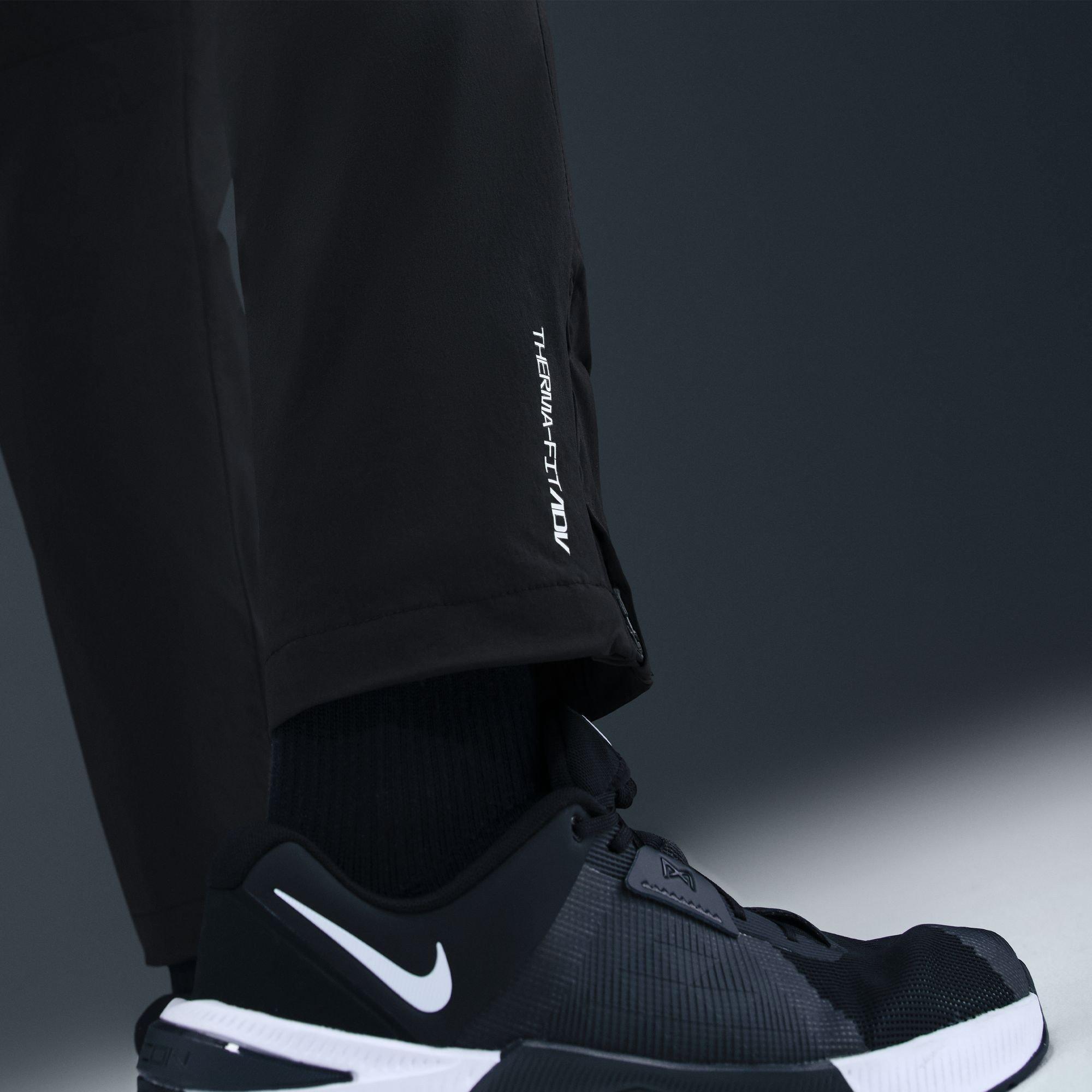 Schwarz/Weiß - Nike - Nike Pro Therma-Fit Sn99 - 12