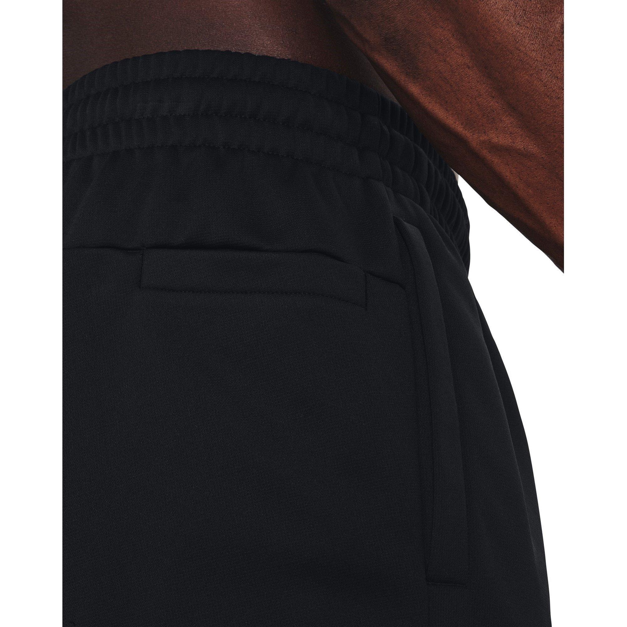 Black/Black - Under Armour - Under Fleece Mens Performance Pants - 12