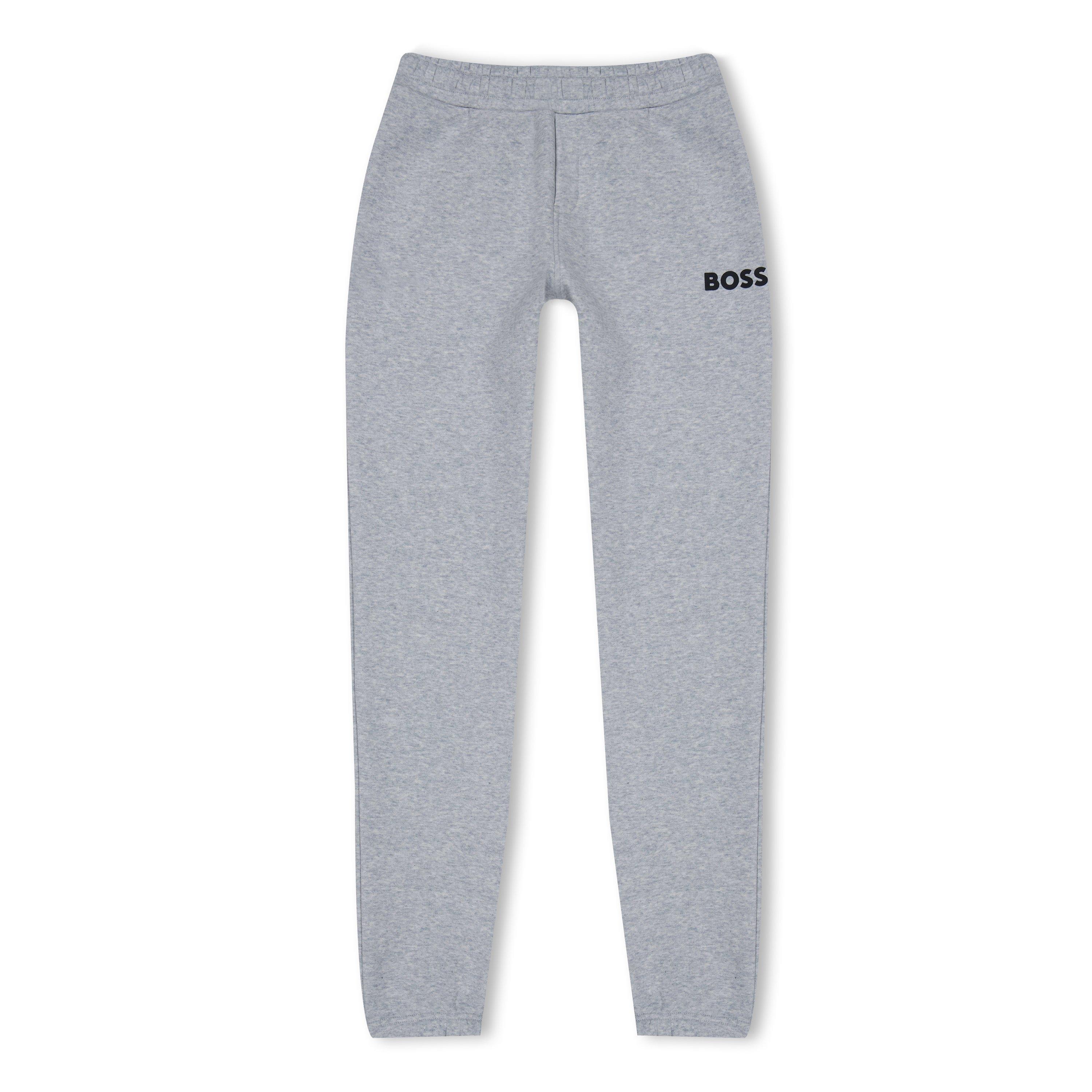 Grey hugo boss tracksuit bottoms hotsell