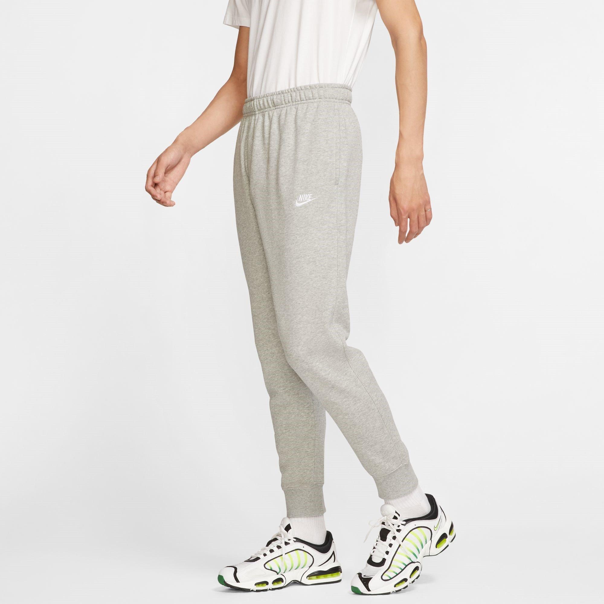 Dk.Grey/Sil/Wht - Nike - Sportswear Club Mens Joggers - 3