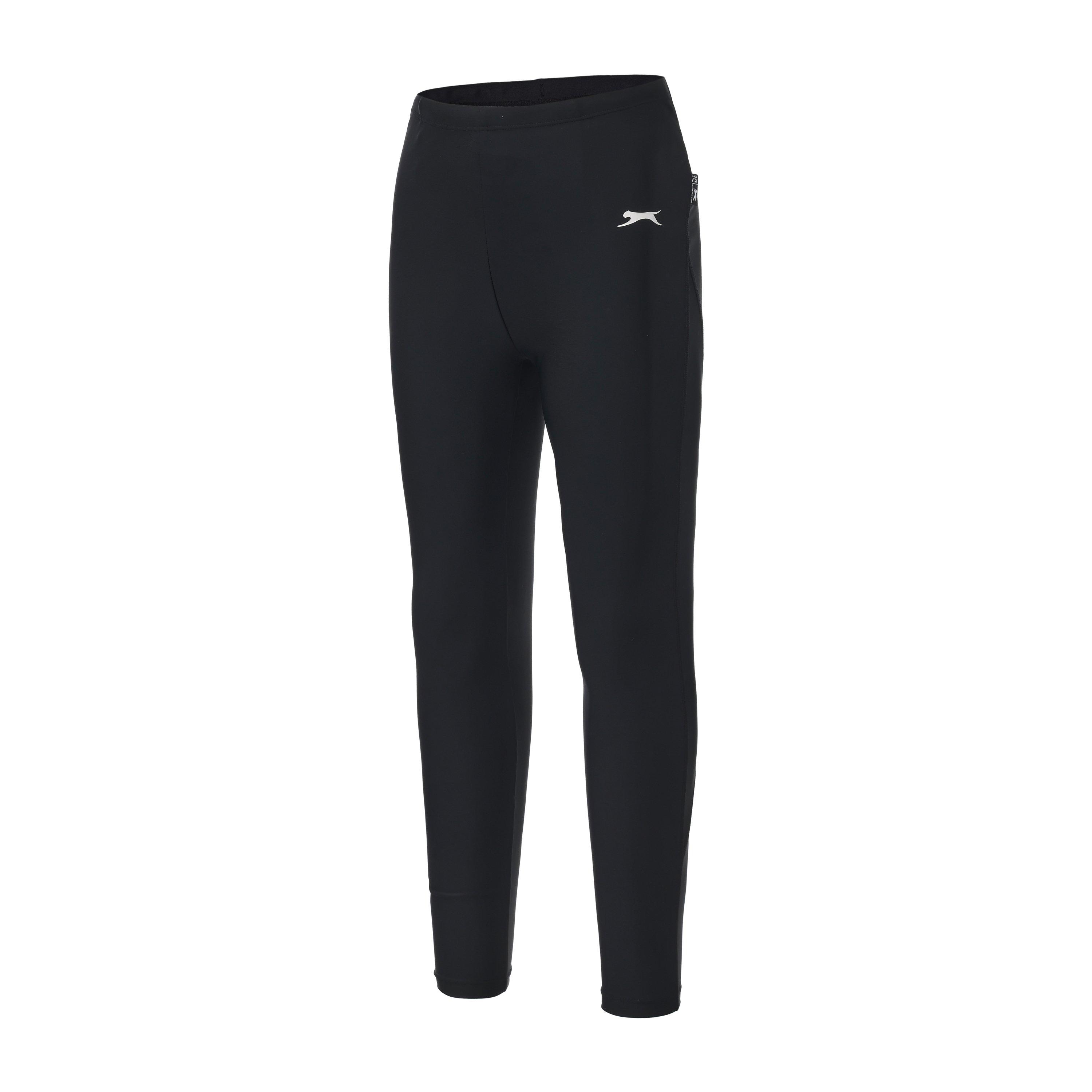 Black - Slazenger - Slazeng Swimming Long Tights Junior Boys - 2