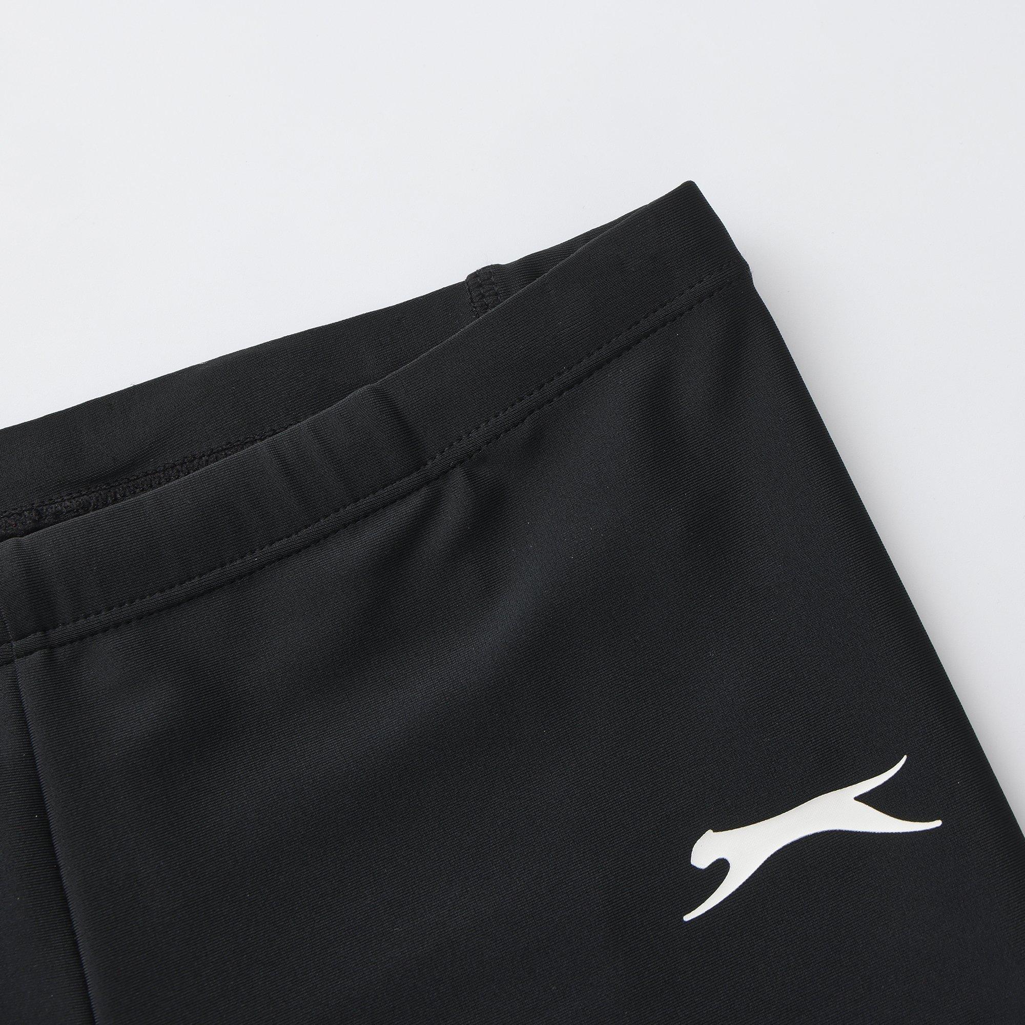 Black - Slazenger - Slazeng Swimming Long Tights Junior Boys - 6